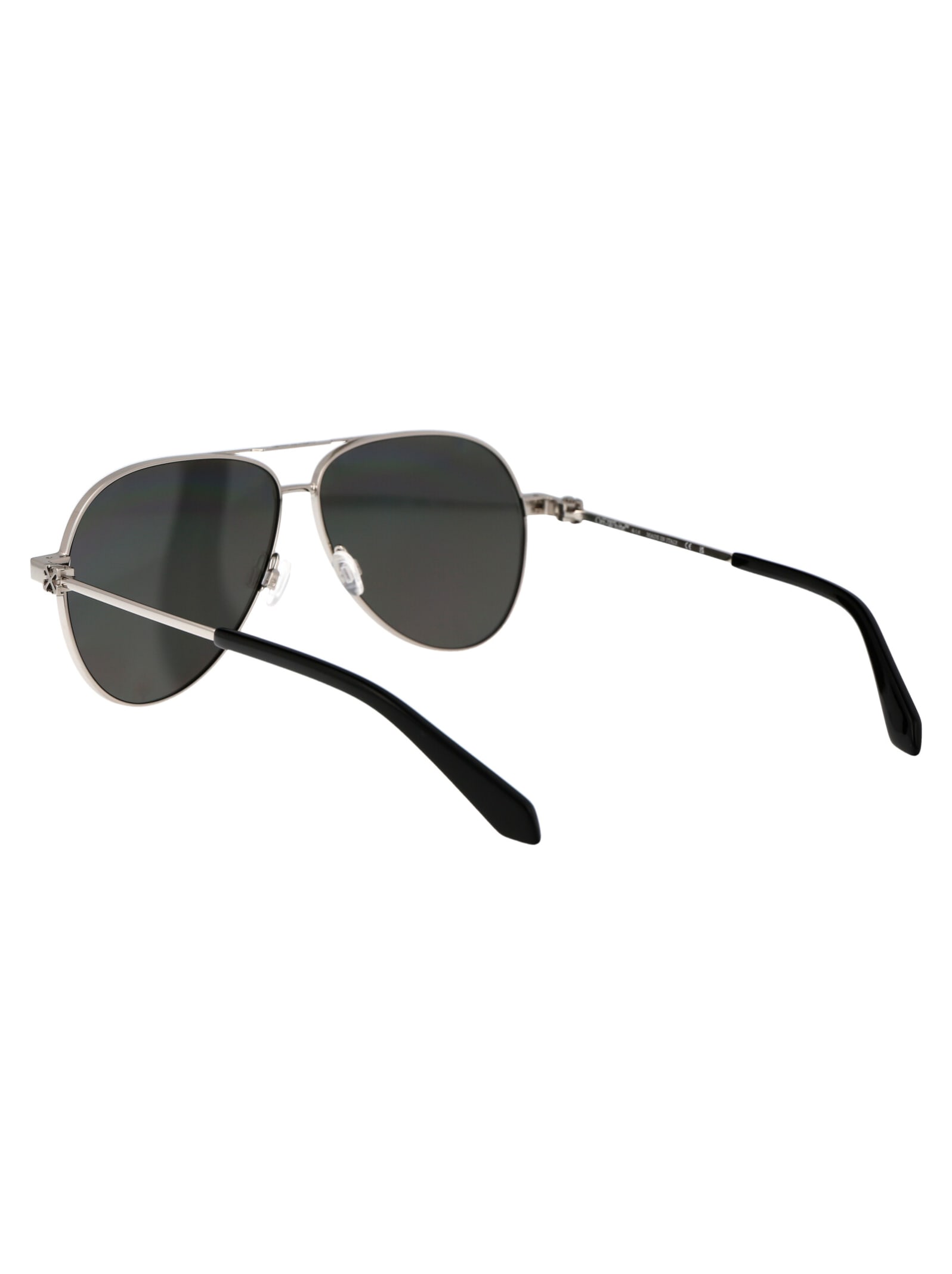 Shop Off-white Ruston L Sunglasses In 7272 Silver Silver