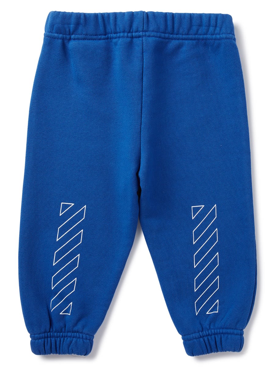 Off-white Bookishdiagsweatpant In Blue