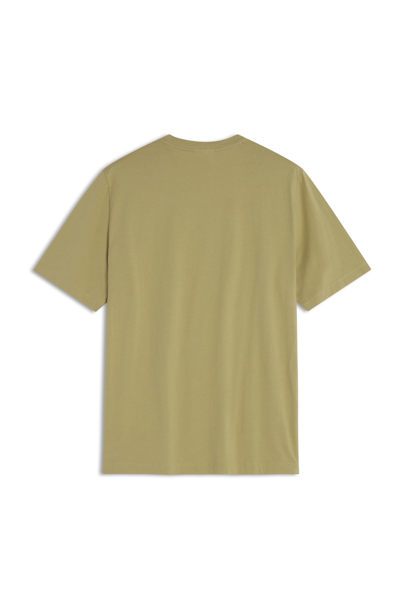 Maison Kitsuné Fox Head Patch Regular Tee-shirt In Canvas