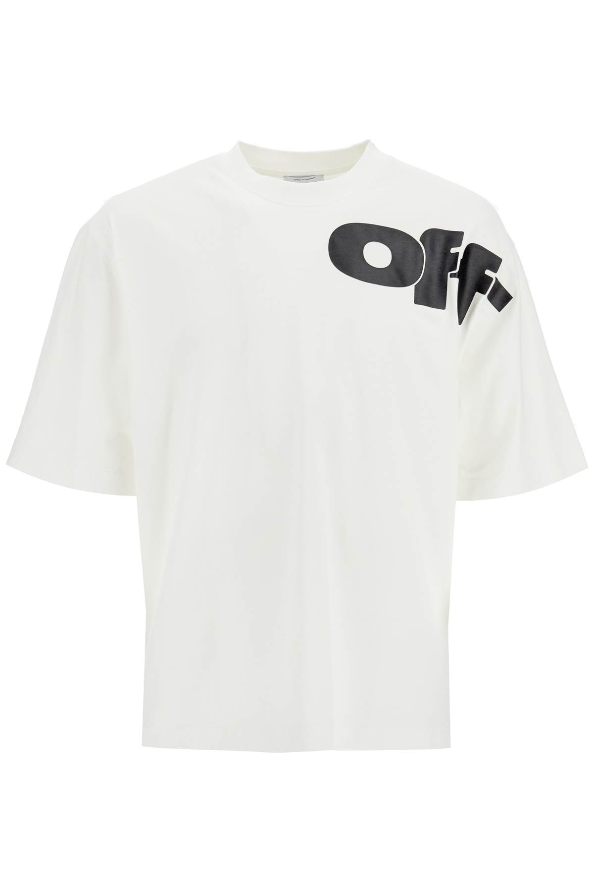 Shop Off-white Shared Logo T-shirt With In White - Black (white)