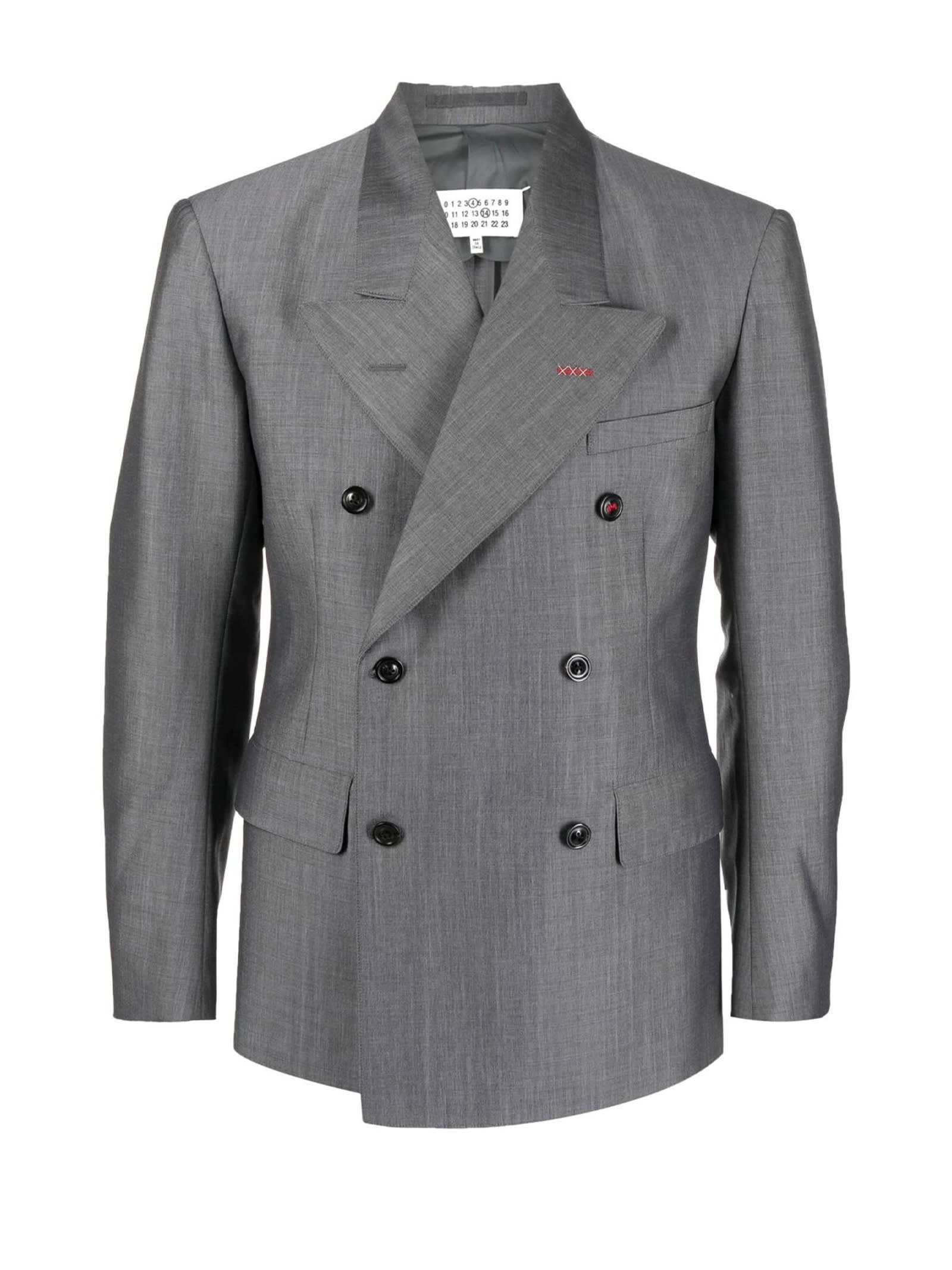 Shop Maison Margiela Jacket In Grey6