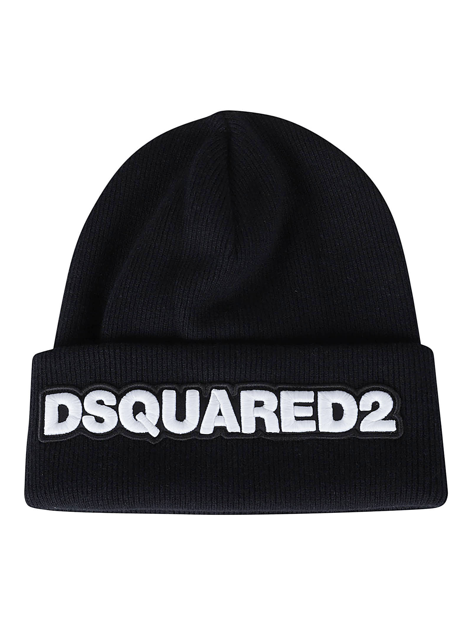 DSQUARED2 LOGO EMBROIDERED BEANIE 