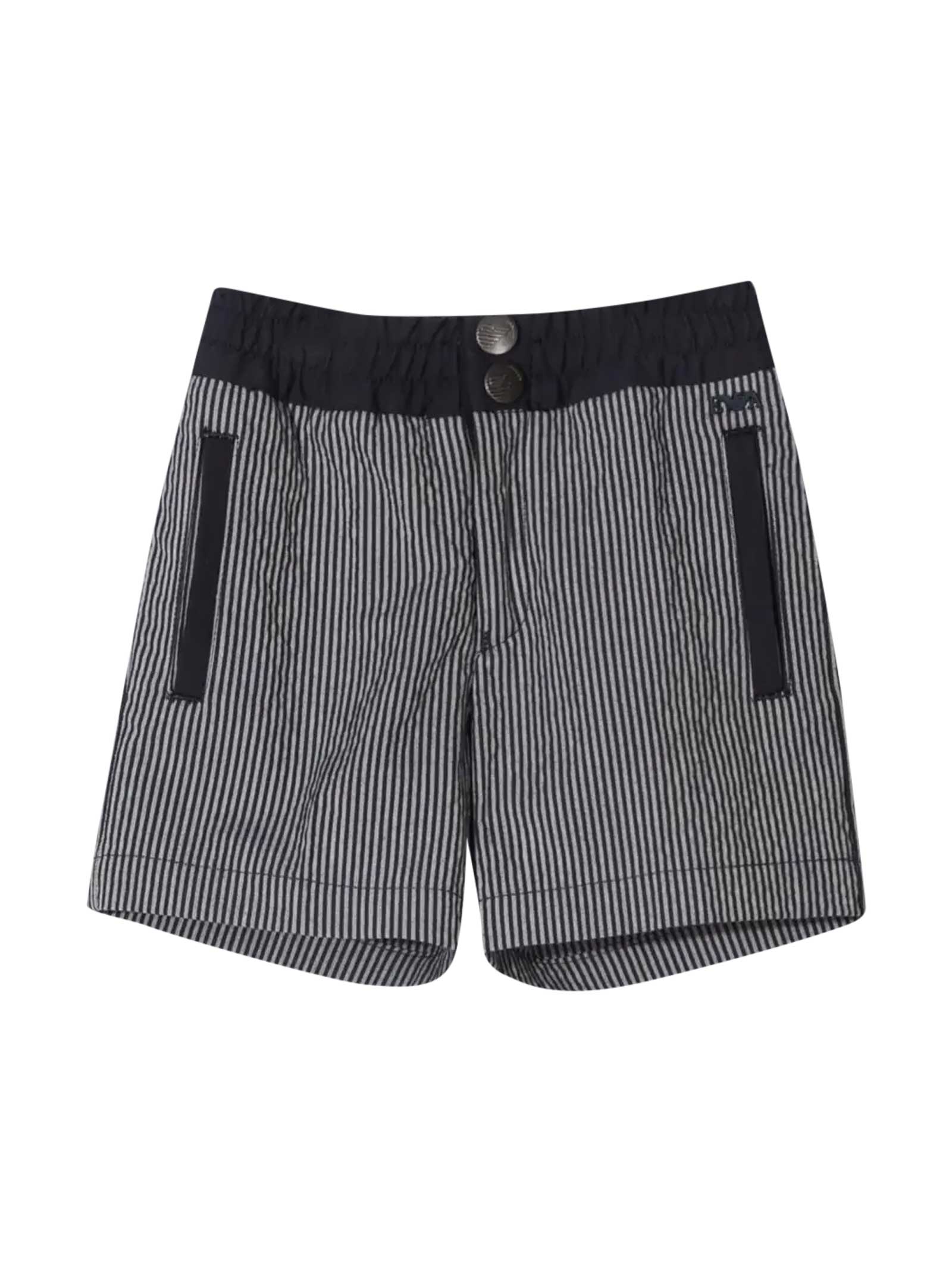Emporio Armani Striped Shorts
