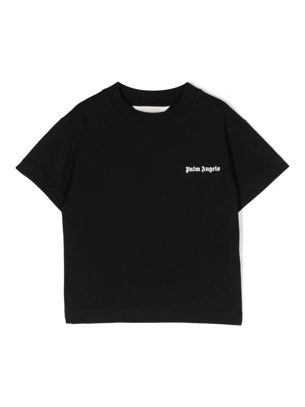 Palm Angels Black T-shirt With Logo