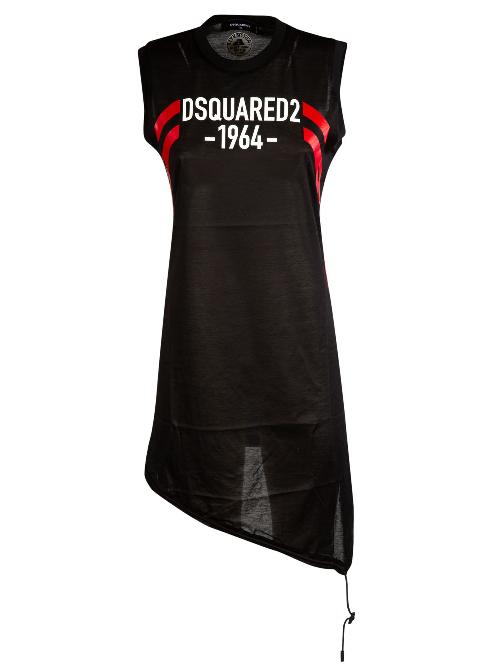 Dsquared2 Logo Print Sleeveless Dress