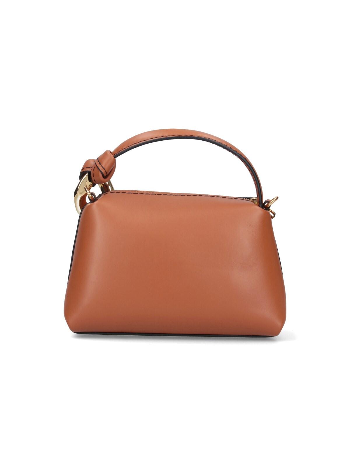 Shop Jw Anderson Corner Small Handbag In Orange