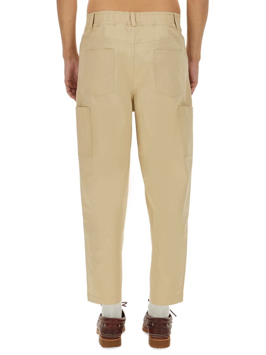 Drôle De Monsieur Cropped Pants In Neutral