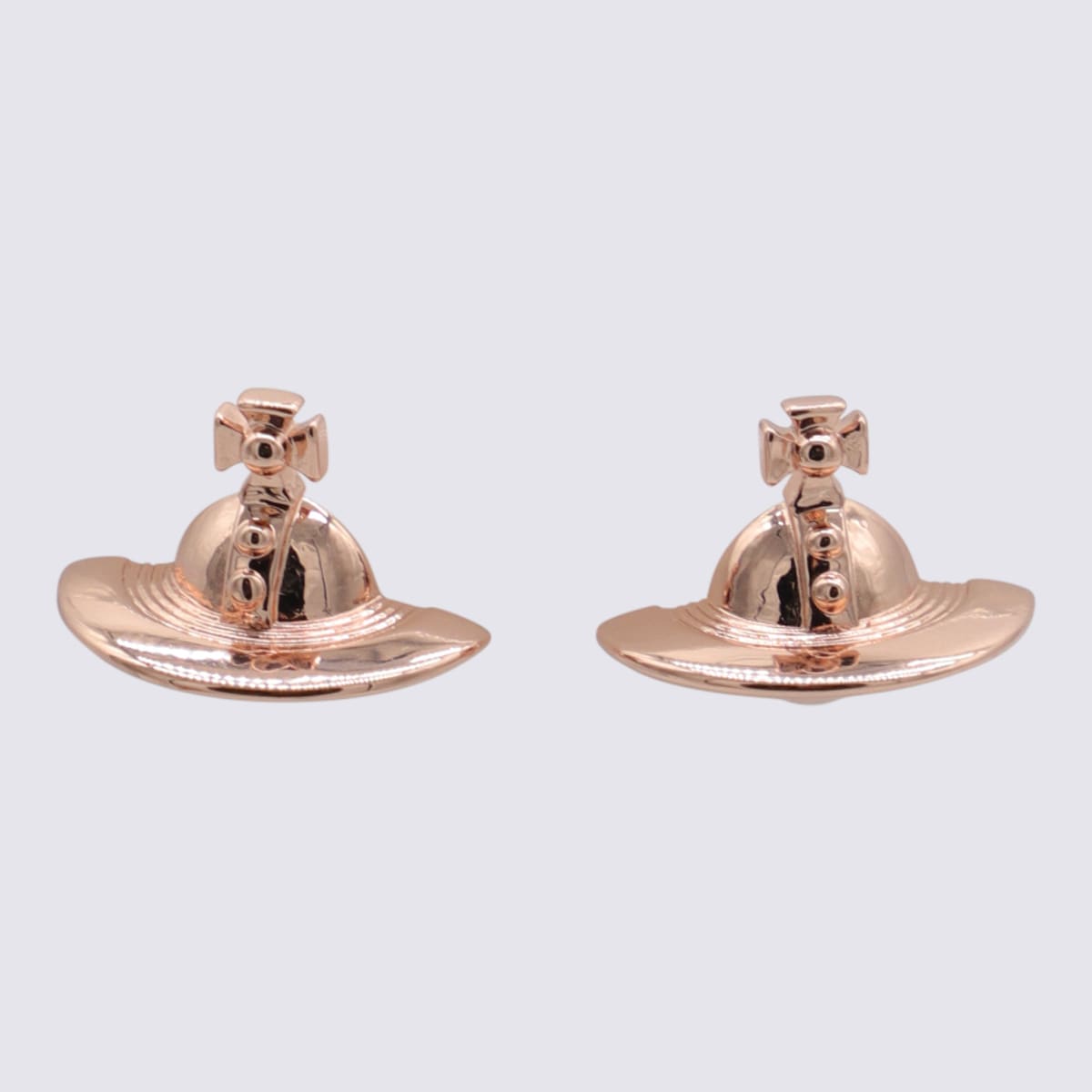 Vivienne Westwood Pink Brass Earrings
