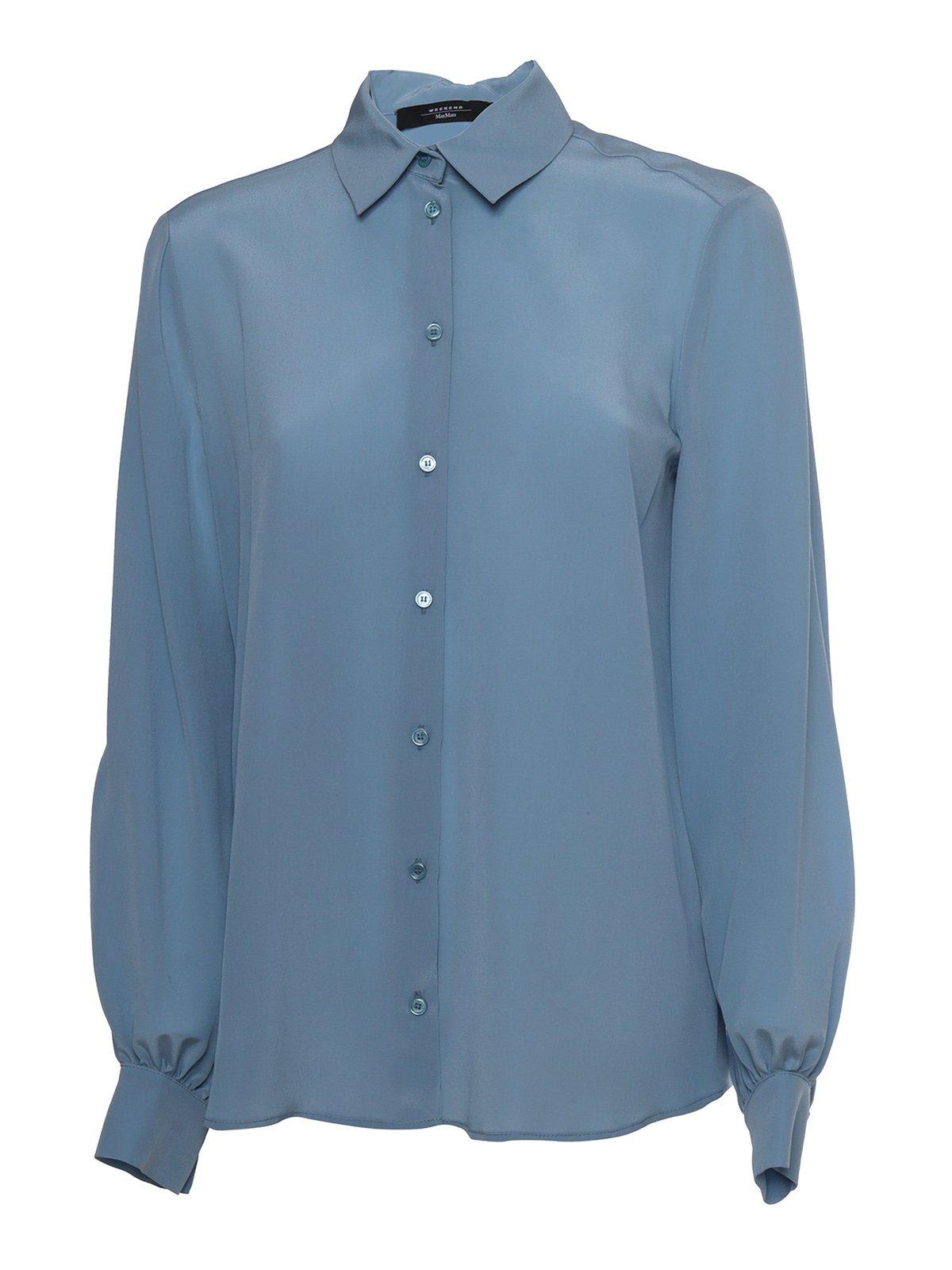 WEEKEND MAX MARA BUTTONED LONG-SLEEVED SHIRT