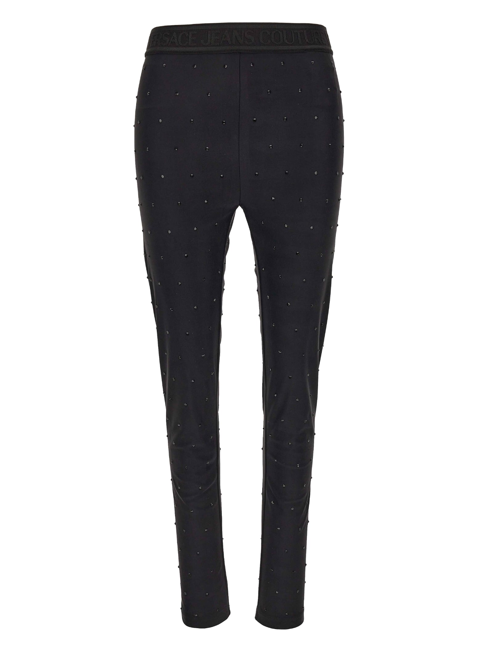 Versace Jeans Couture Black Leggins