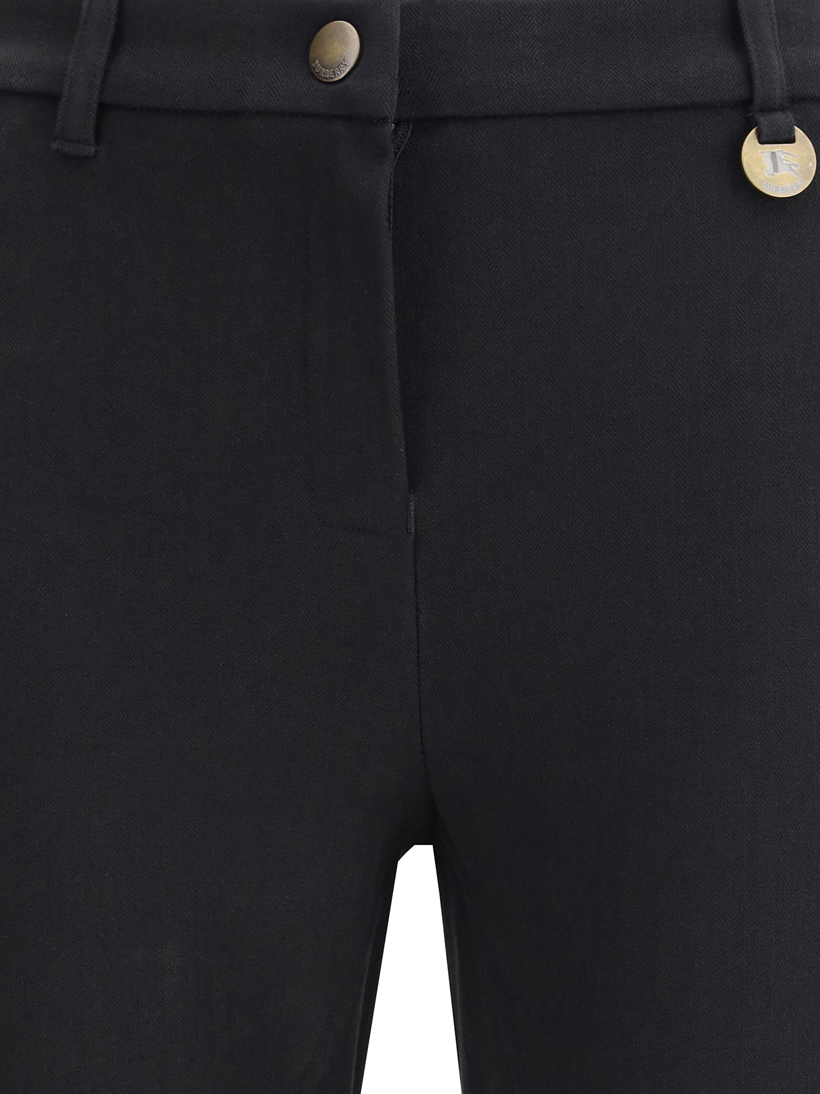 Burberry Cotton Jodhpur Trousers In Blue
