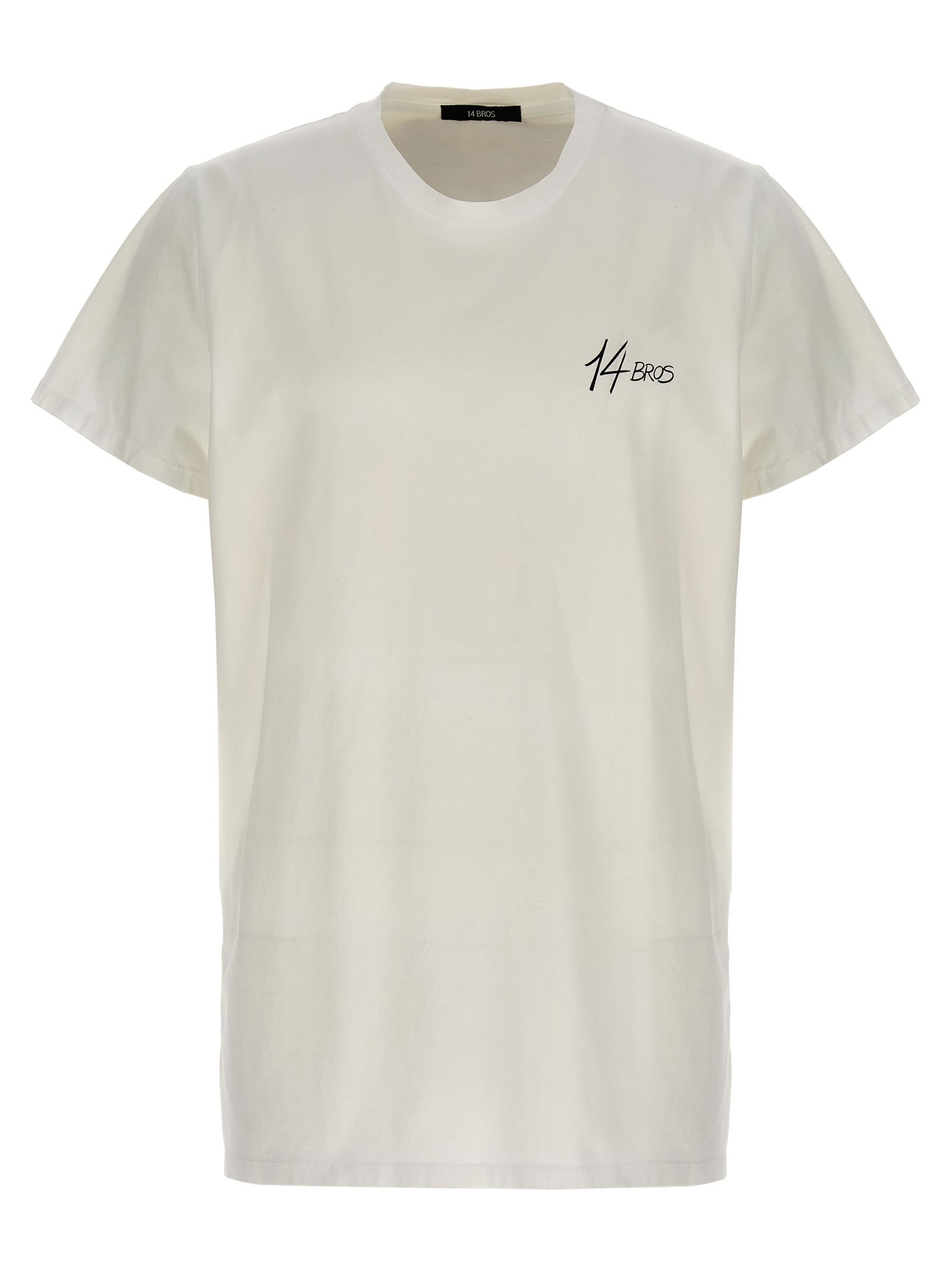 14 Bros Logo T-shirt In White
