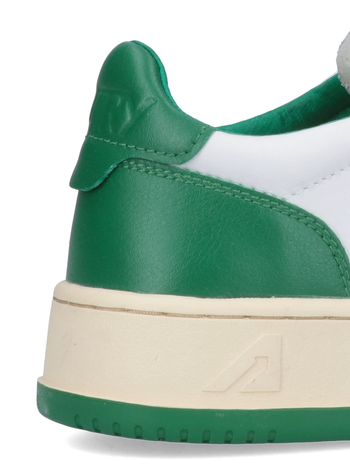 Shop Autry Medalist Low Sneakers In Green