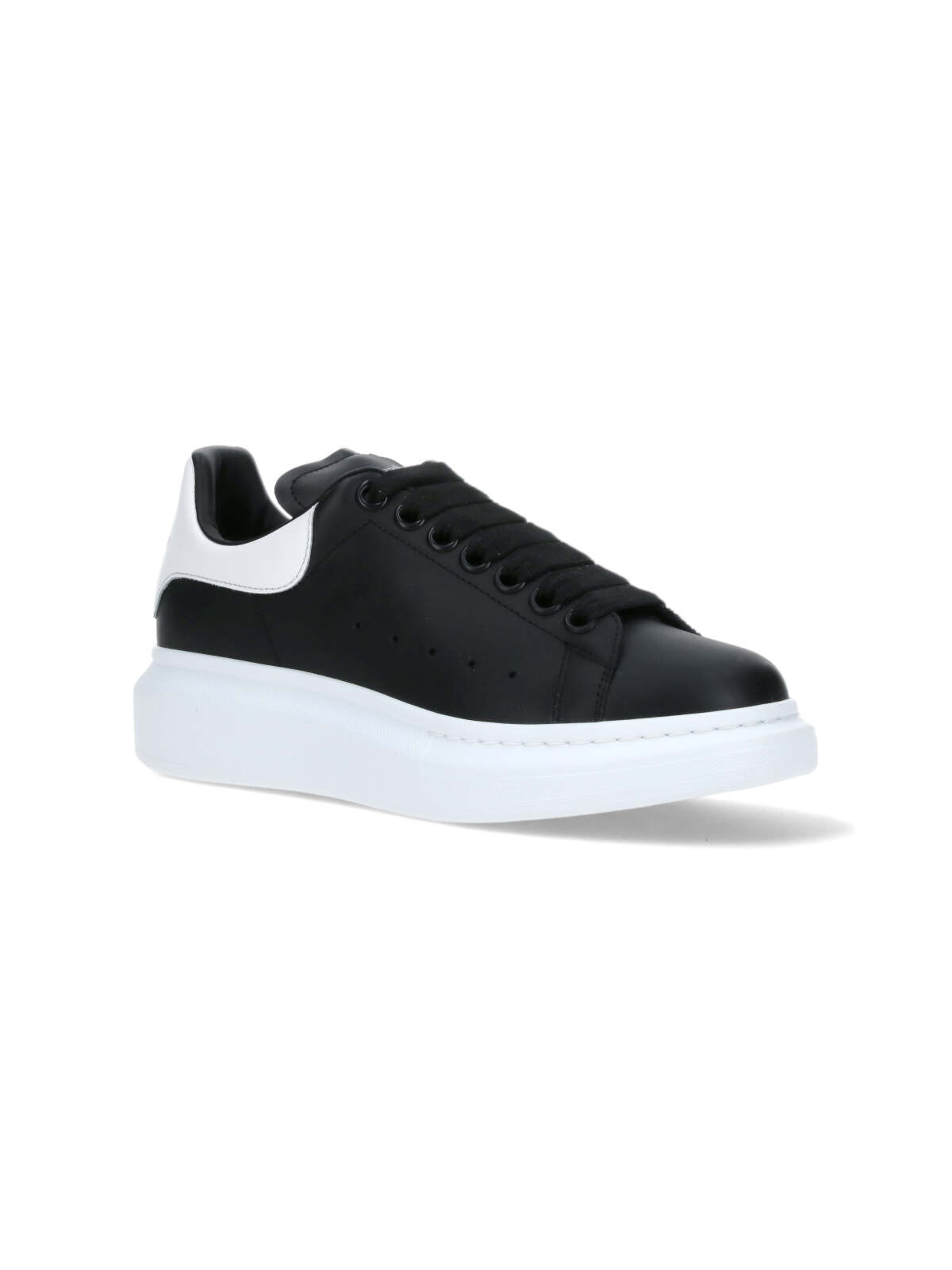 Shop Alexander Mcqueen Oversized Sole Sneakers In Black