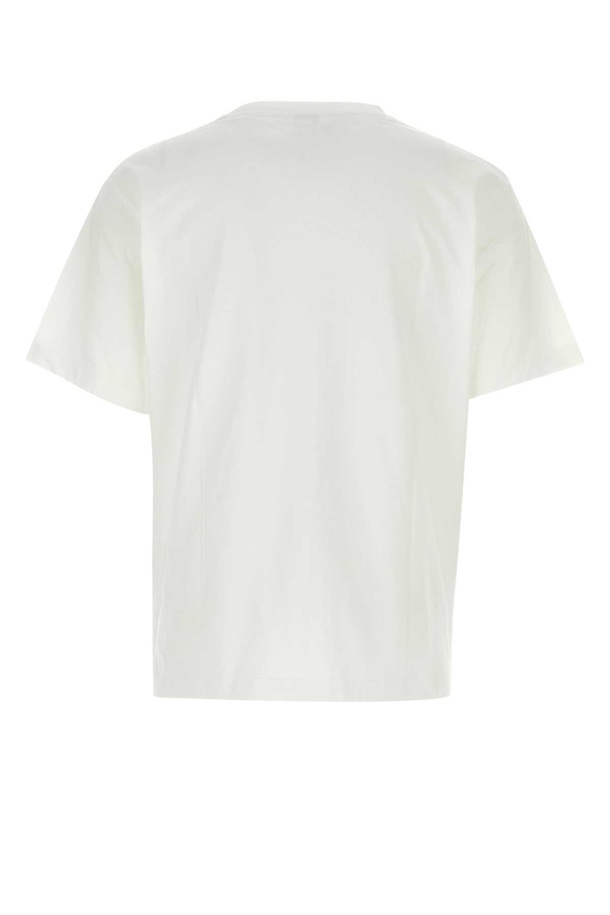 Kenzo White Cotton T-shirt In Offwhite