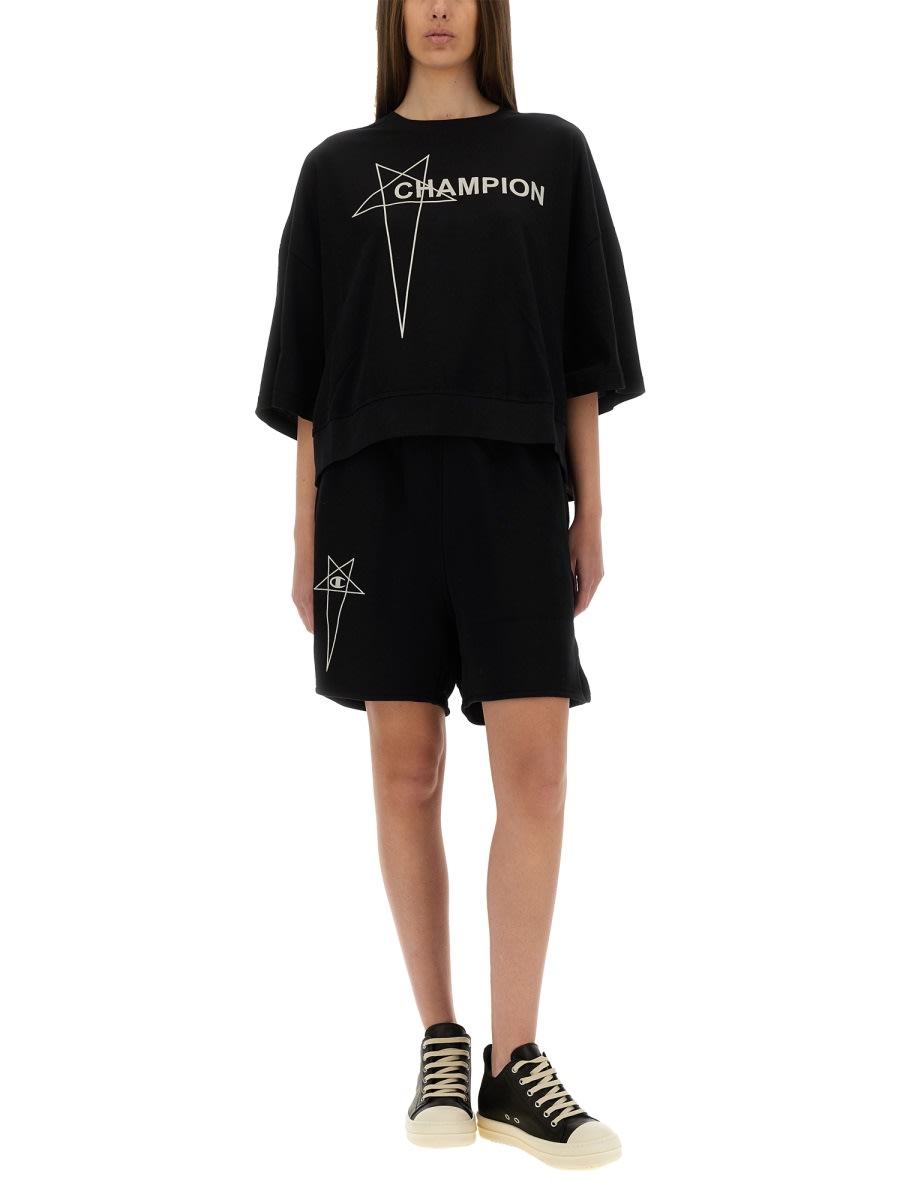 Rick Owens X Champion Cotton Sweatshirts