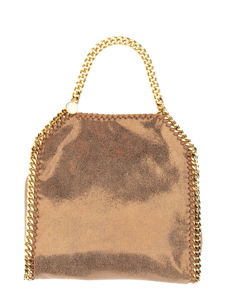 Stella Mccartney Falabella Mini Bag In Metallic