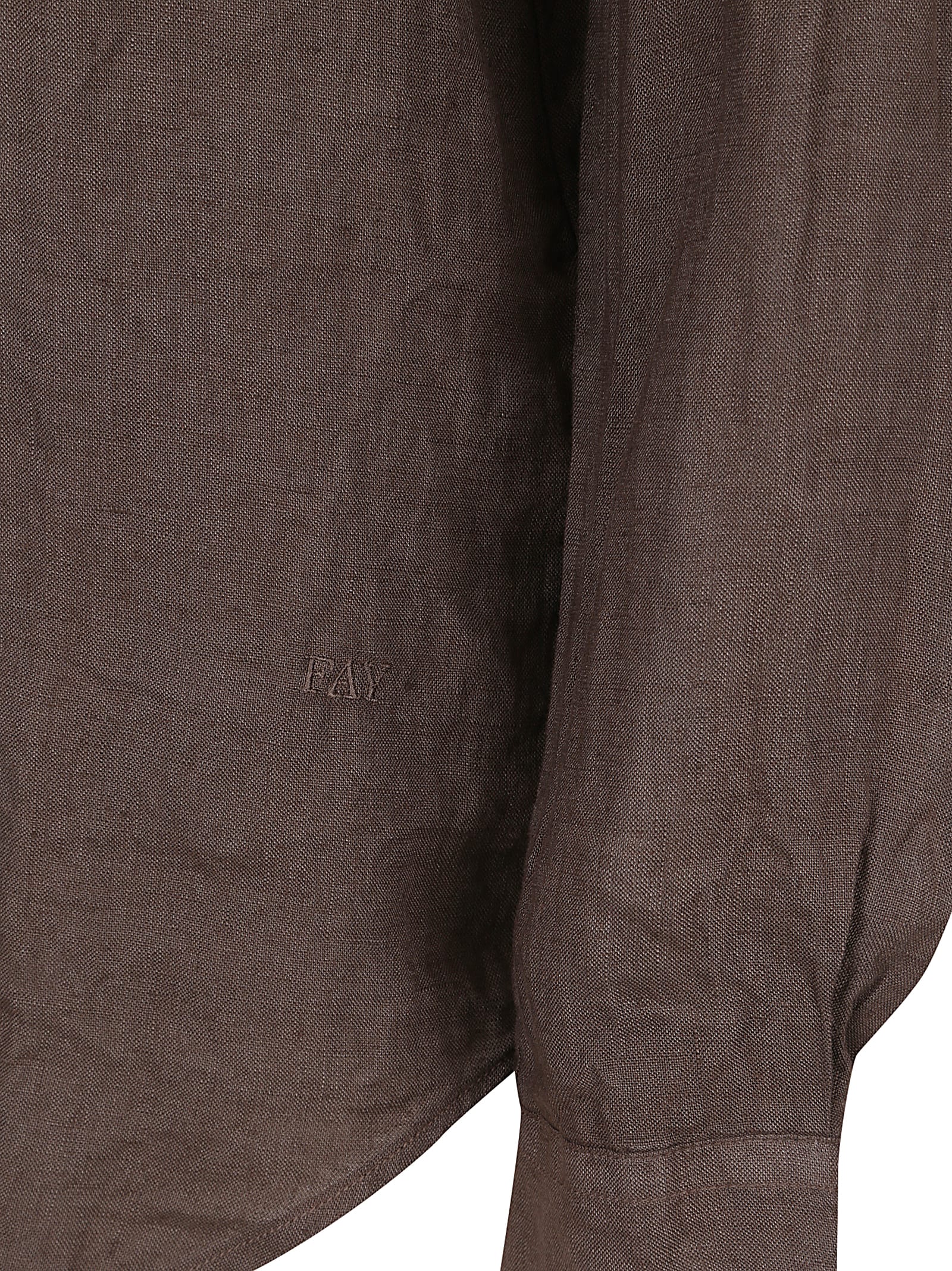 Fay Shirts Brown In Brown