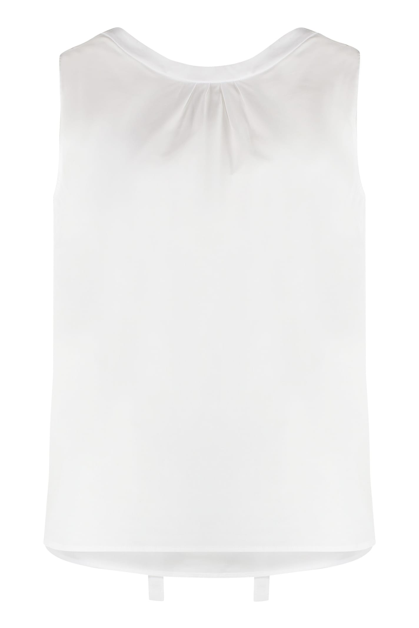 Shop 's Max Mara Ofelia Cotton Tank Top In White