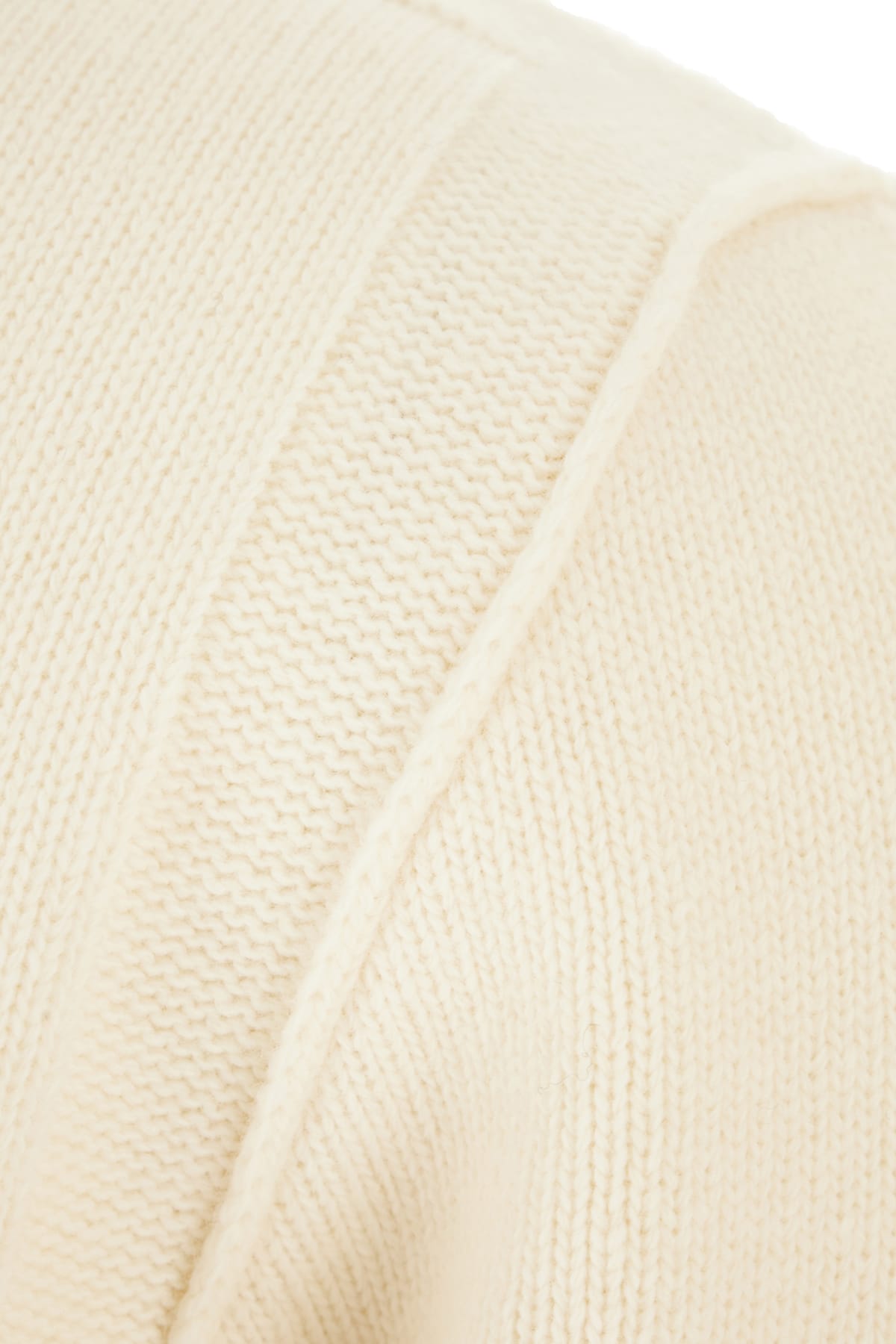 Stone Island Organic Cotton Sweater In Yellow