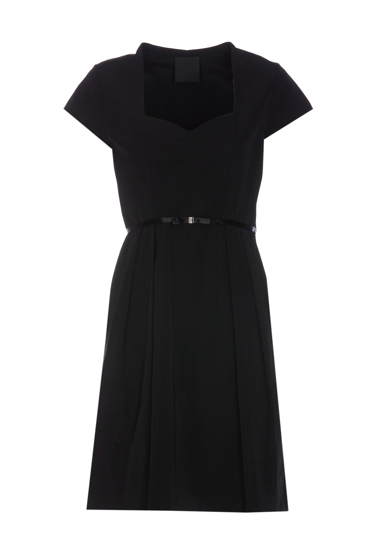 Shop Givenchy Dress With 4g Detail In Black