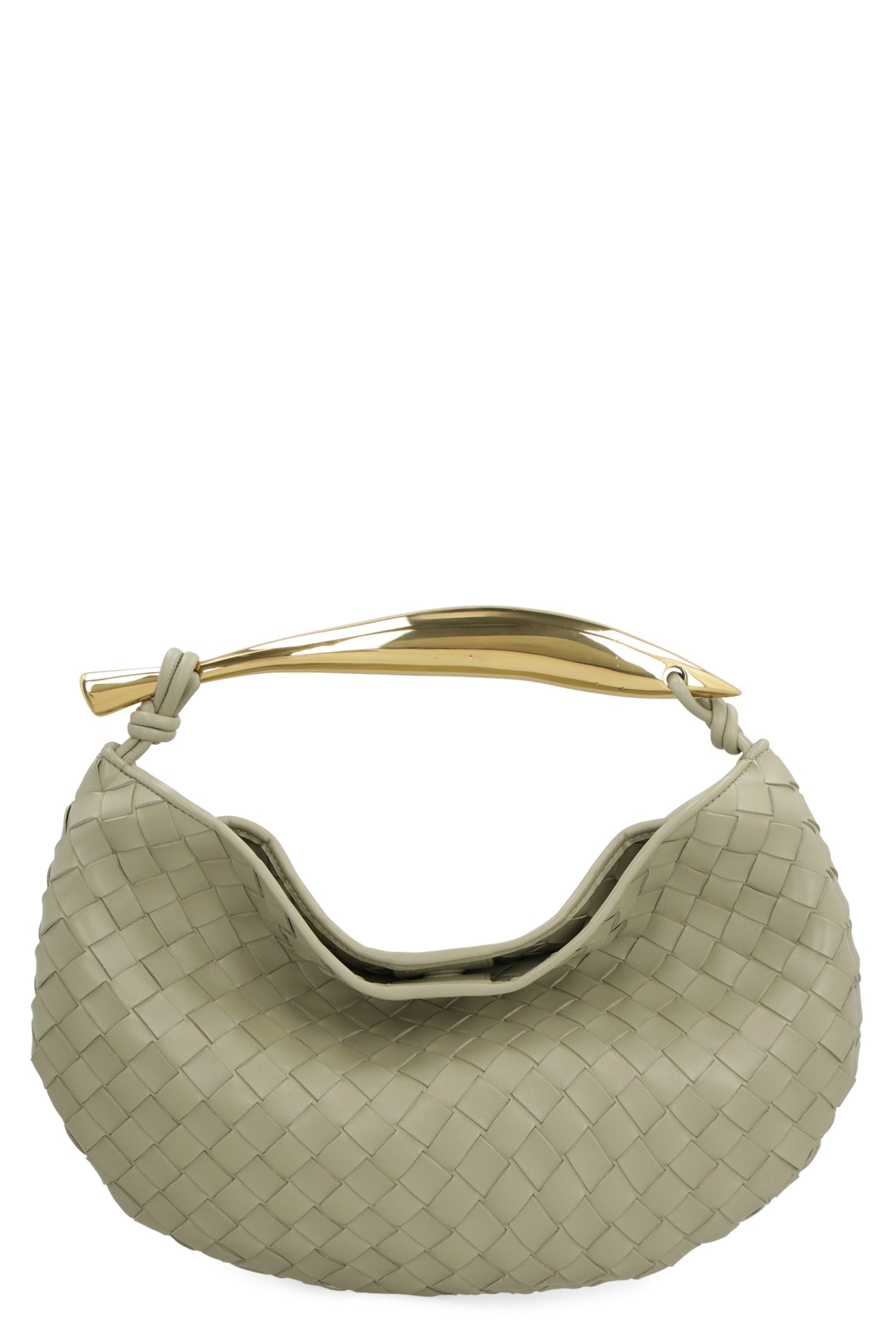 Shop Bottega Veneta Sardine Leather Small Bag