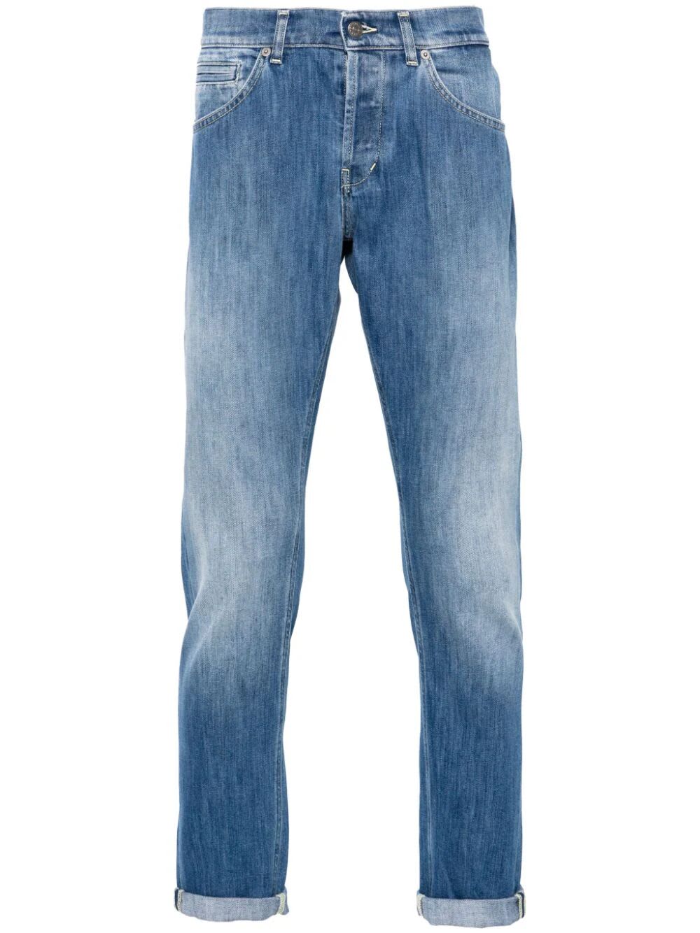 Shop Dondup George Jeans In Denim