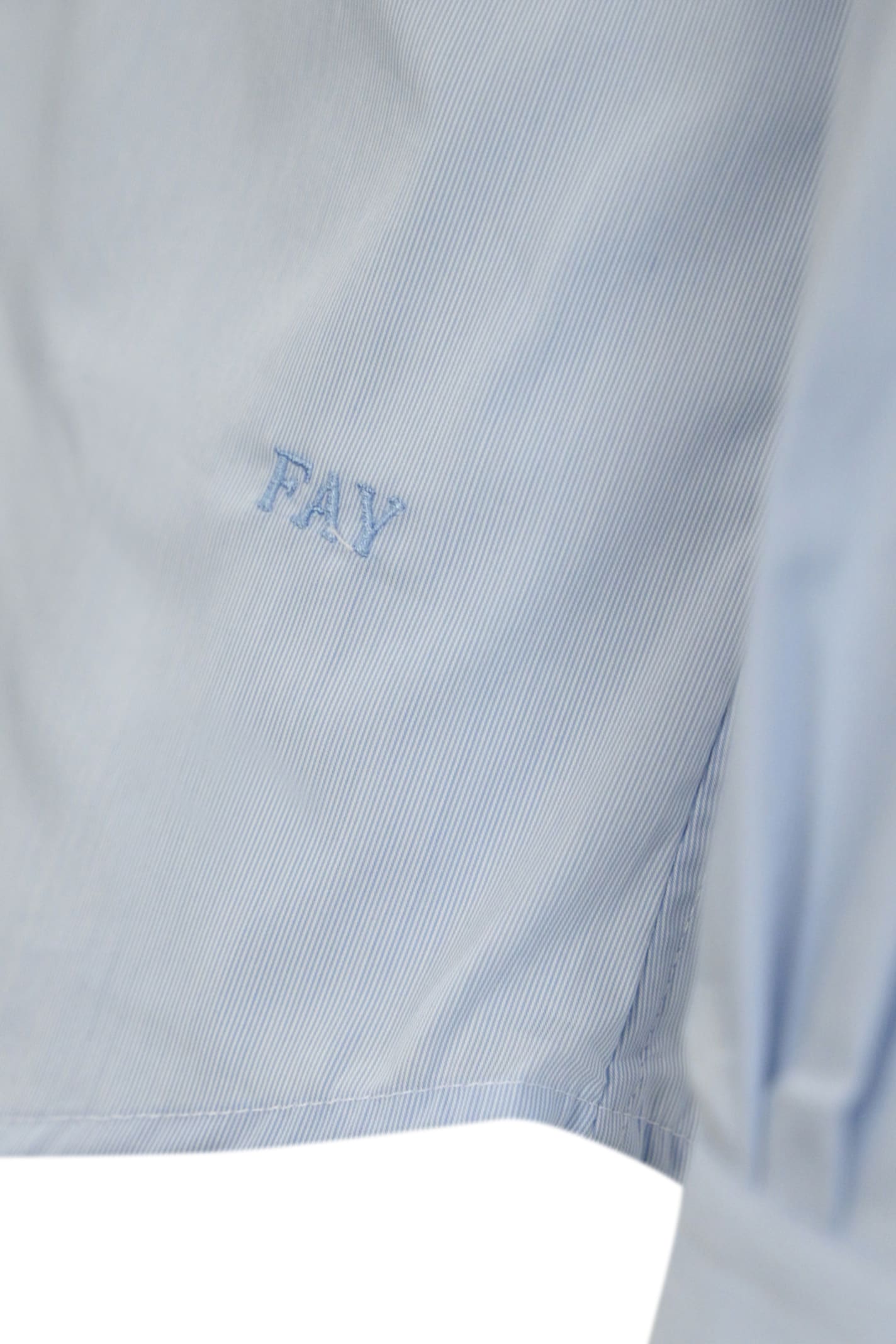 Fay Basic Cotton Blend Shirt