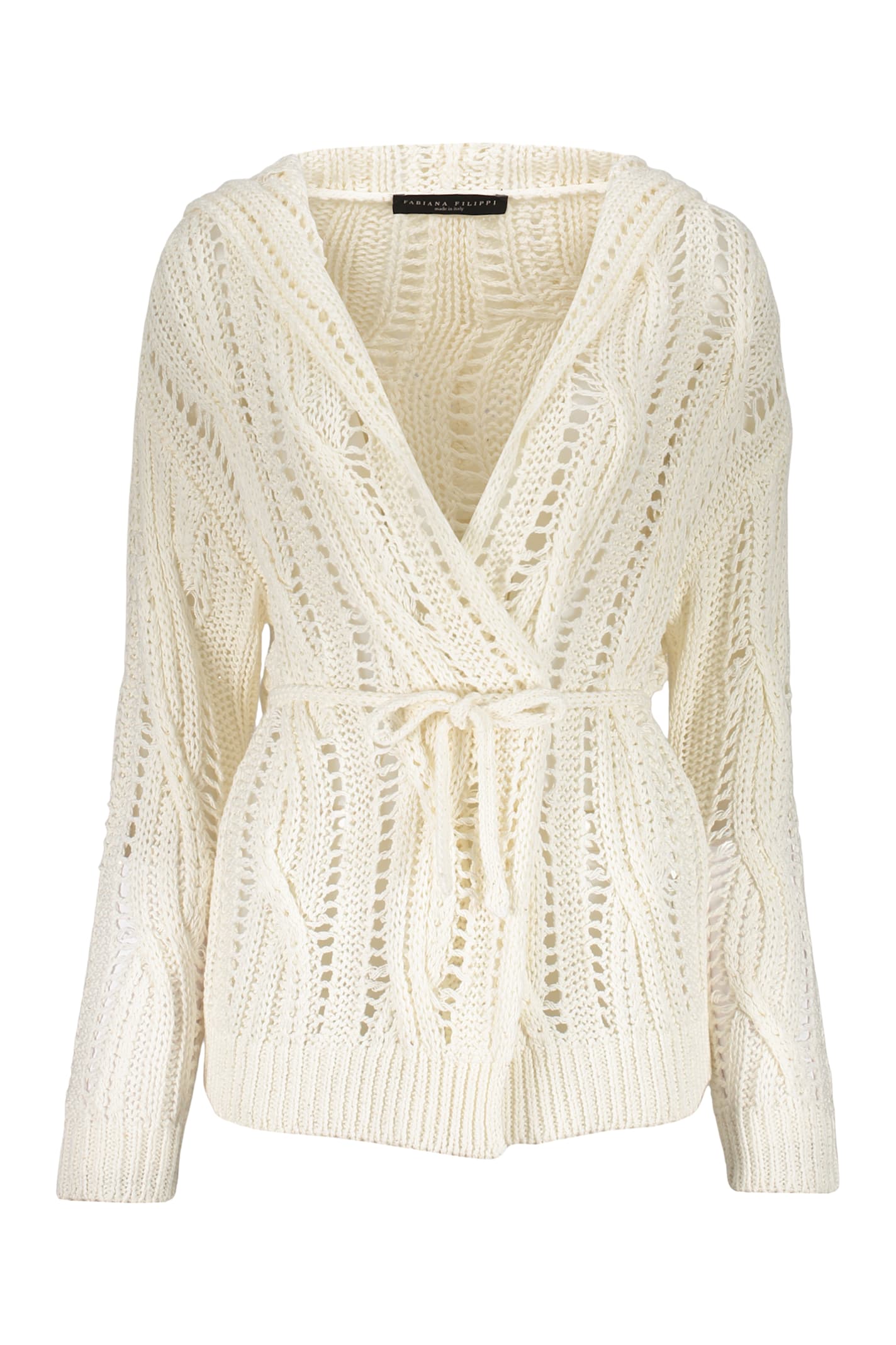 Fabiana Filippi Item With Open Stitch Knitting In White