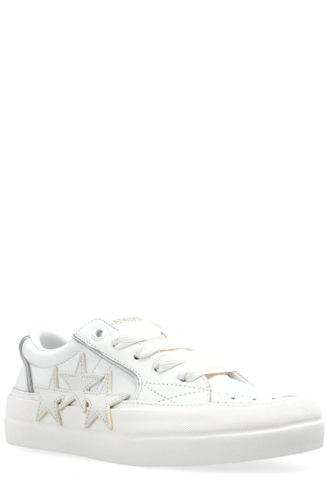 Shop Amiri Sunset Skate Low-top Sneakers In White