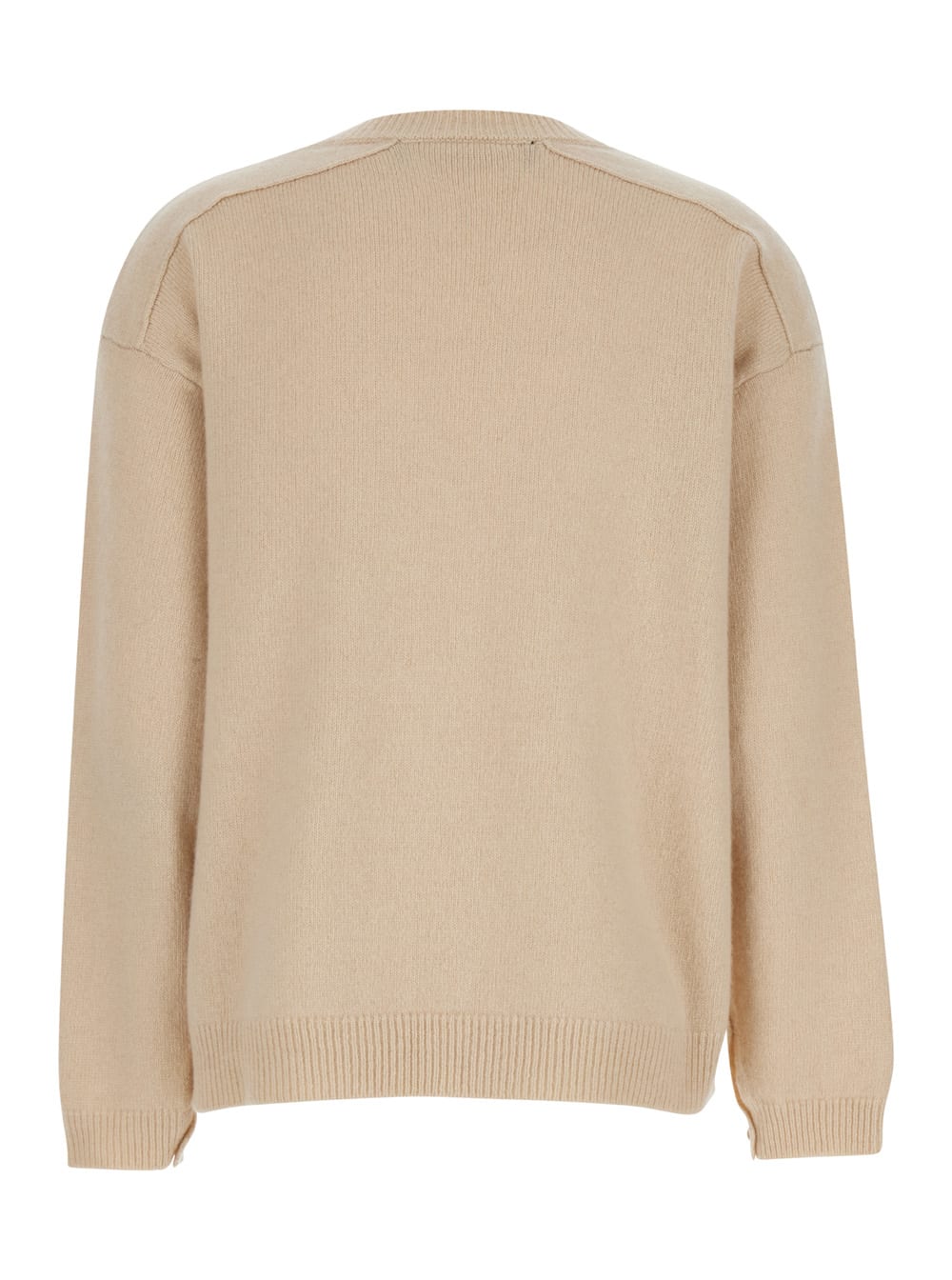 Shop Federica Tosi Wool Cashmere Pull In White