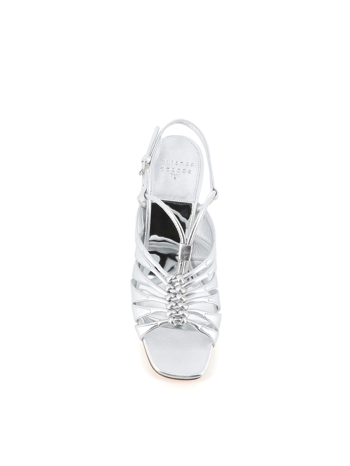 Shop Laurence Dacade Sandal Burma In Silver