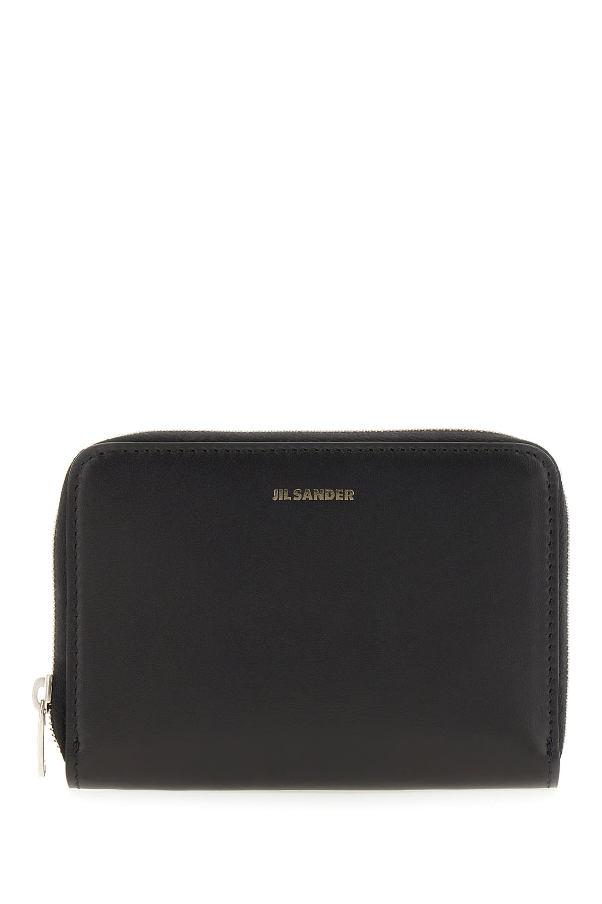 Shop Jil Sander Black Leather Wallet In 001