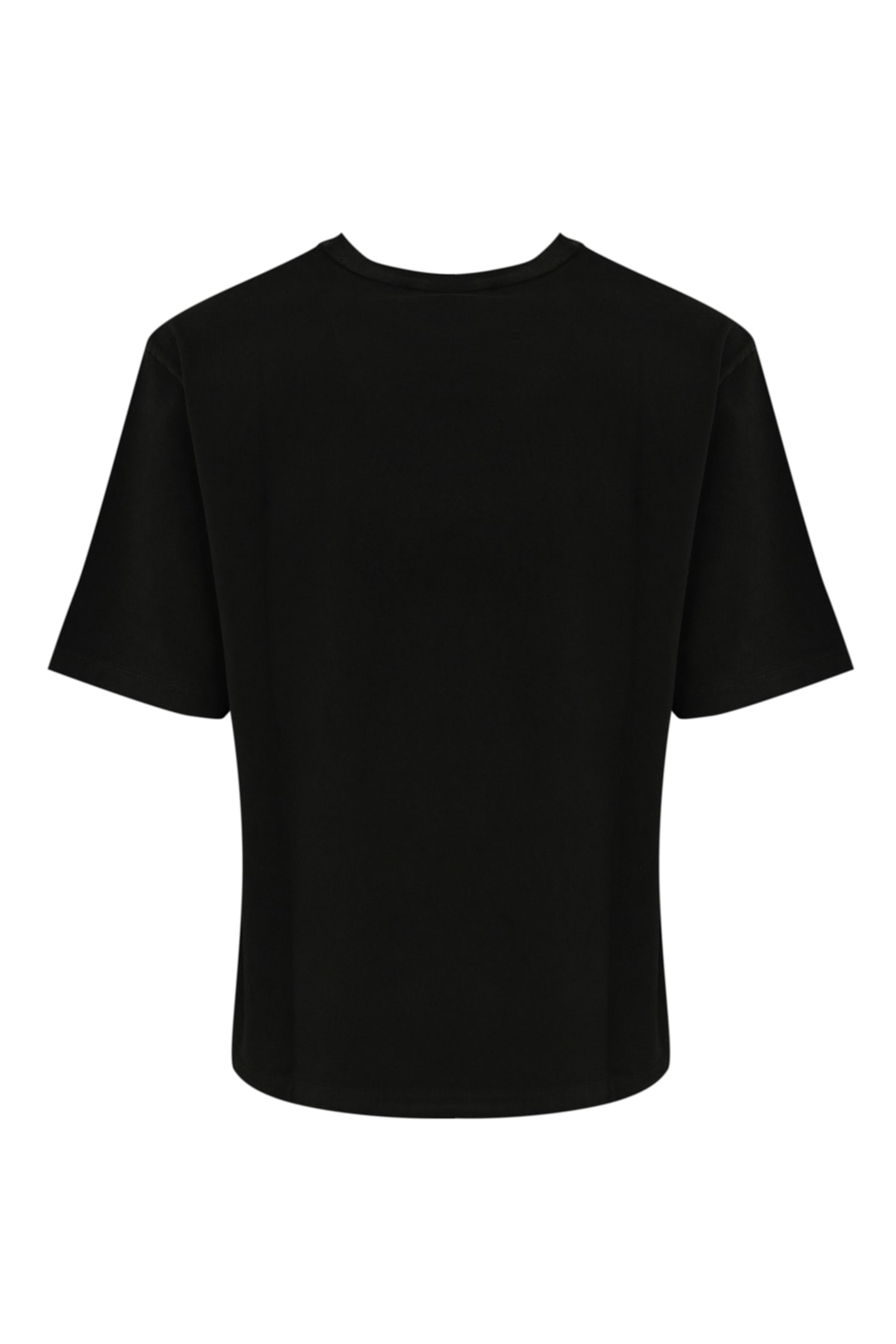 Dsquared2 Cotton T-shirt With Icon Print In Black