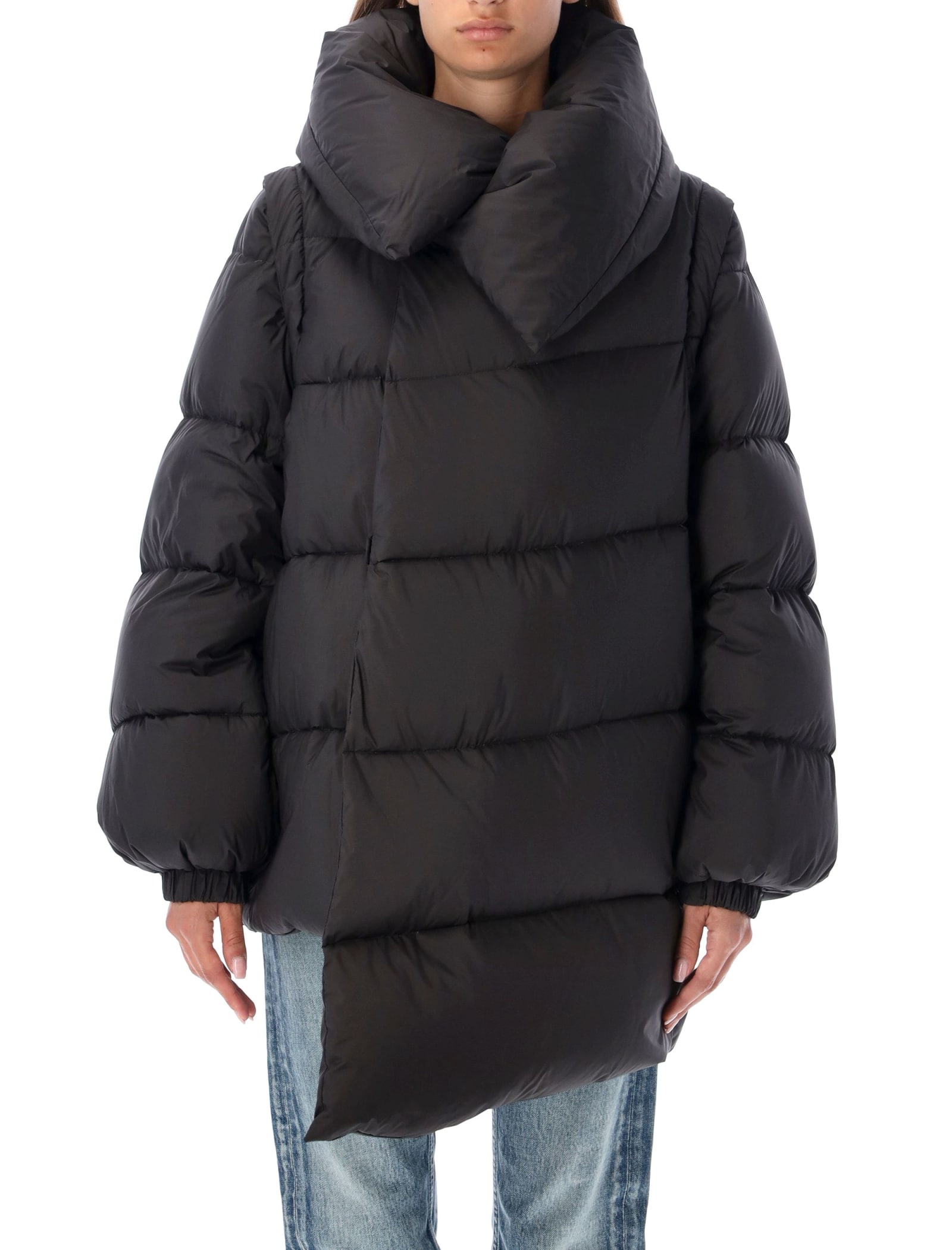 Add Down Jacket With Detachable Sleeves