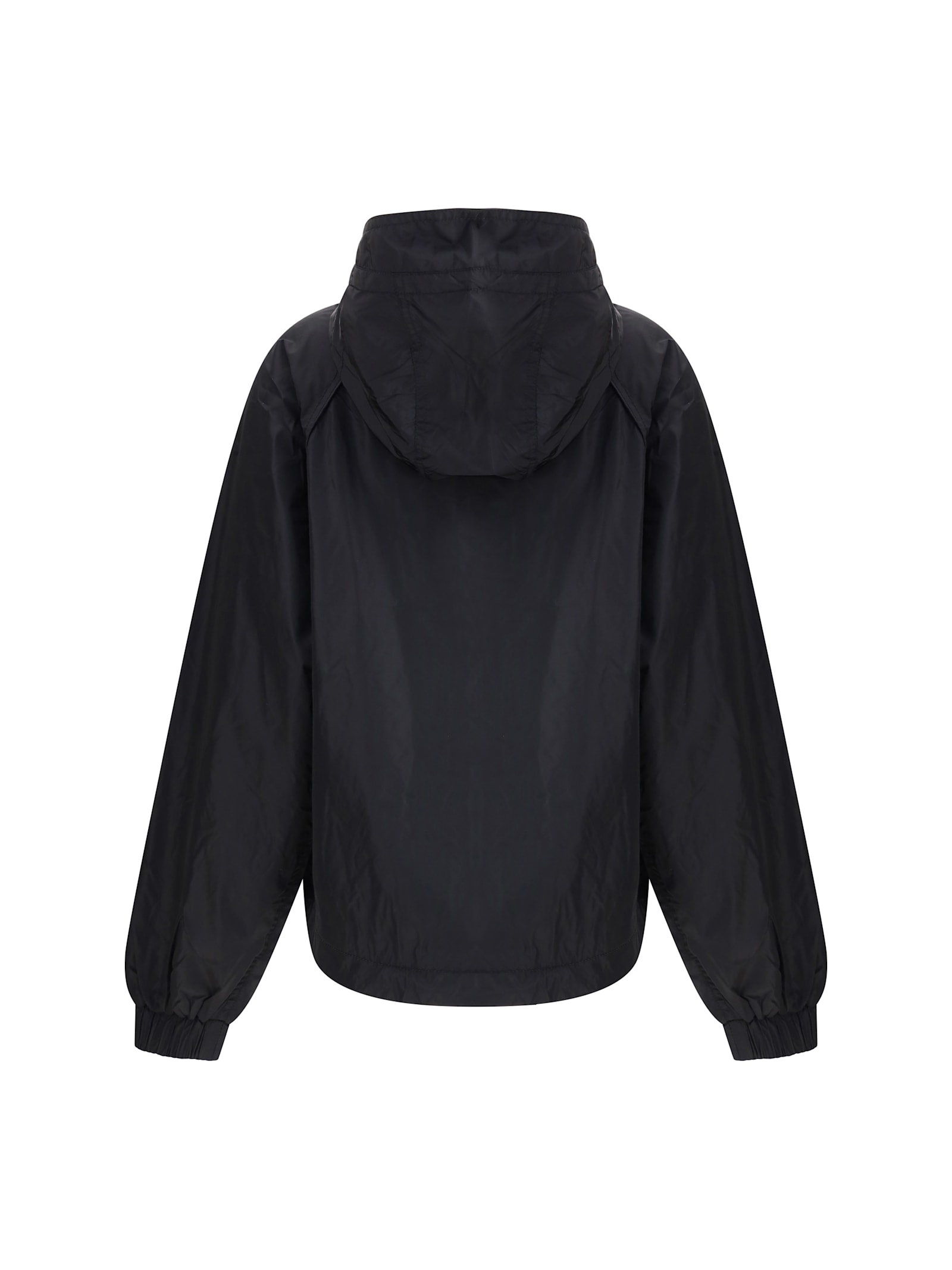 Ganni Women Recycled Nylon Jacket In Black