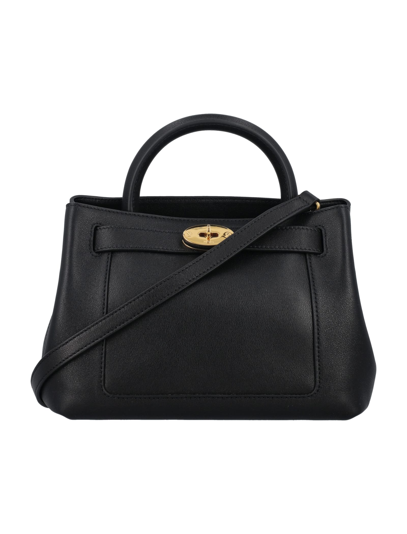 Shop Mulberry Small Islington In Black