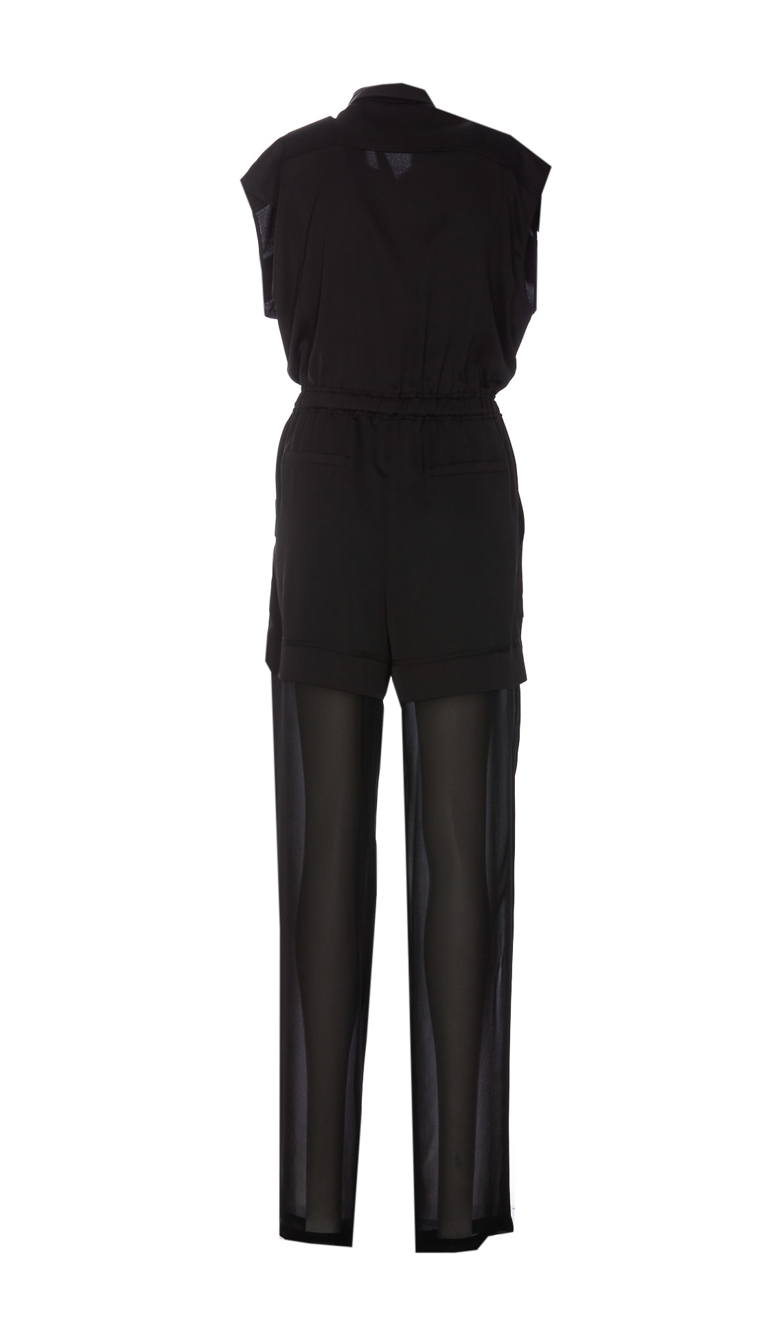Shop Pinko Utility Saint Suit With Georgette In Black