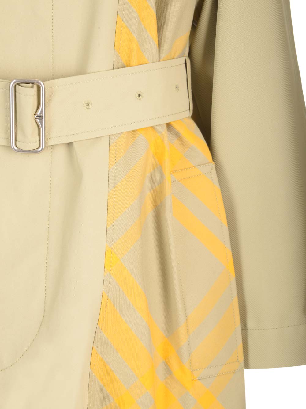 Burberry Two-tone Cotton Reversible Bradford Trench Coat In Multicolor