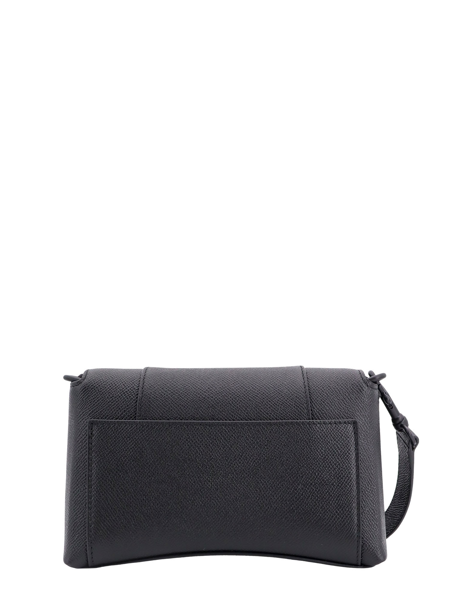 Shop Balenciaga Downtown Xxs Shoulder Bag In Black