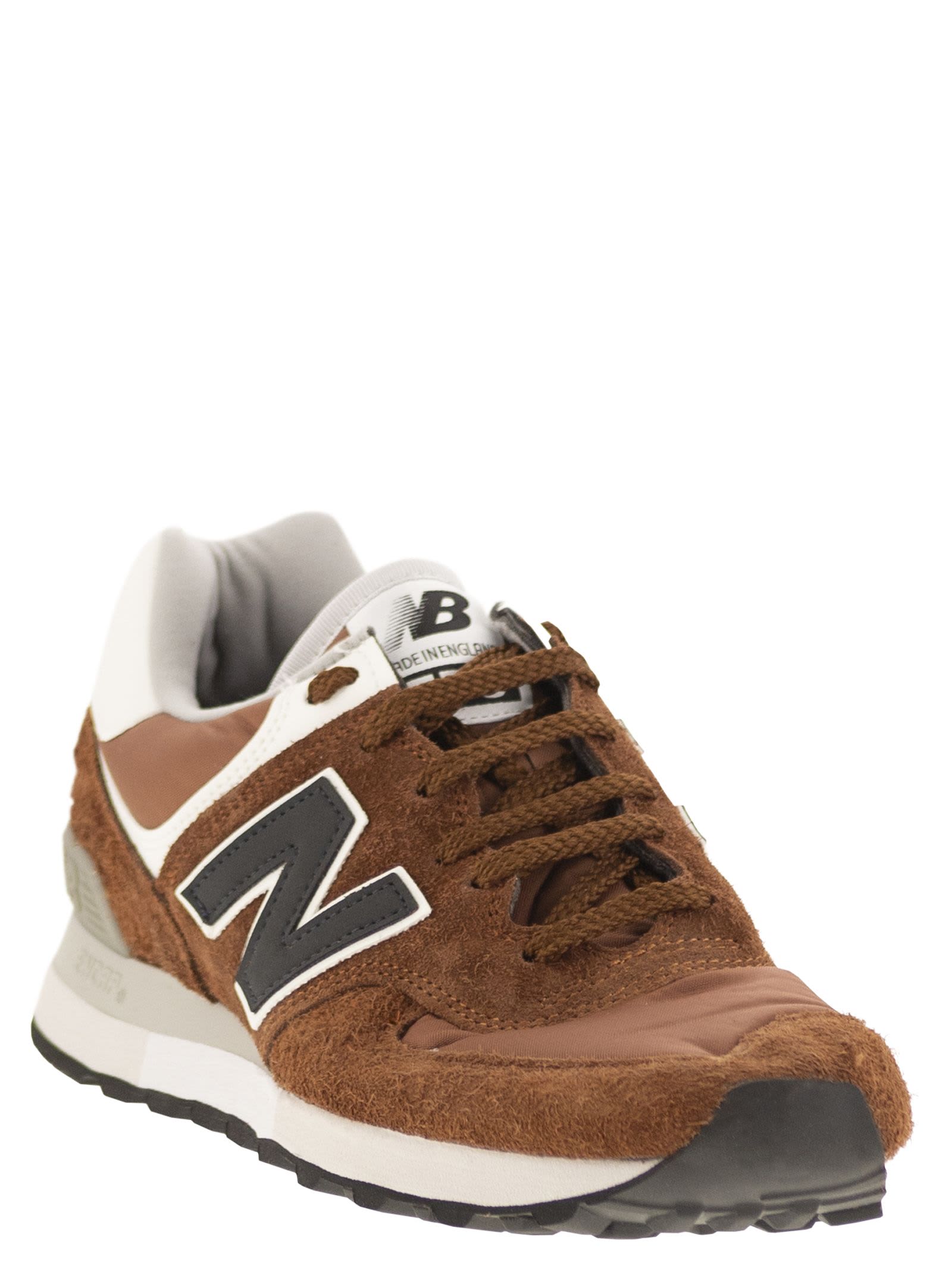 Shop New Balance 576 - Sneakers  In Brown