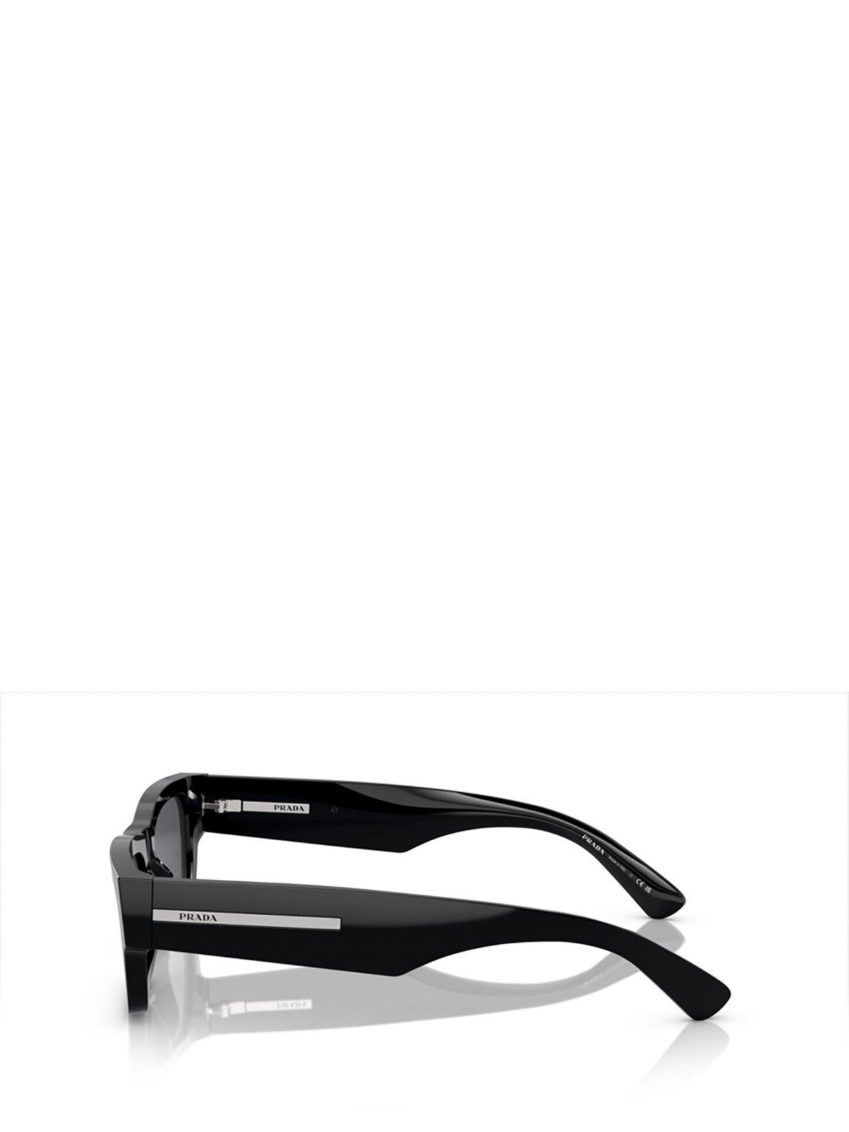 Shop Prada Rectangular Frame Sunglasses Sunglasses In 16k07t Black