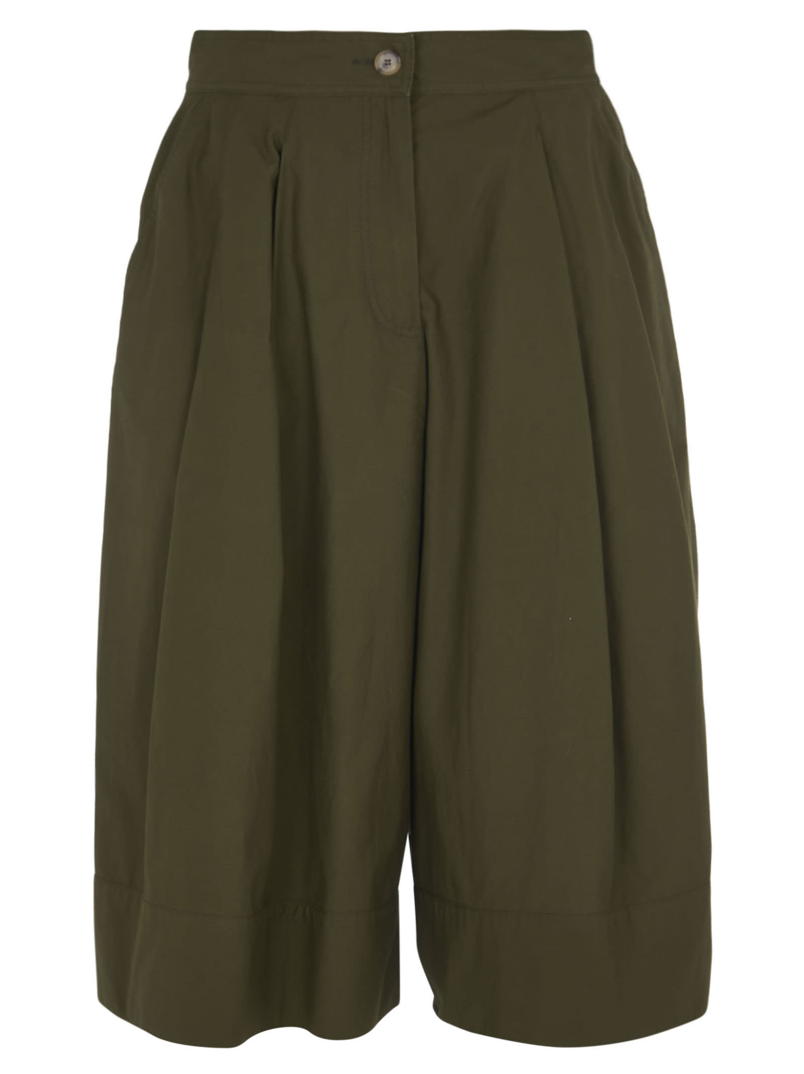 MONCLER BUTTONED CROPPED TROUSERS,2B000 01 M1145 833
