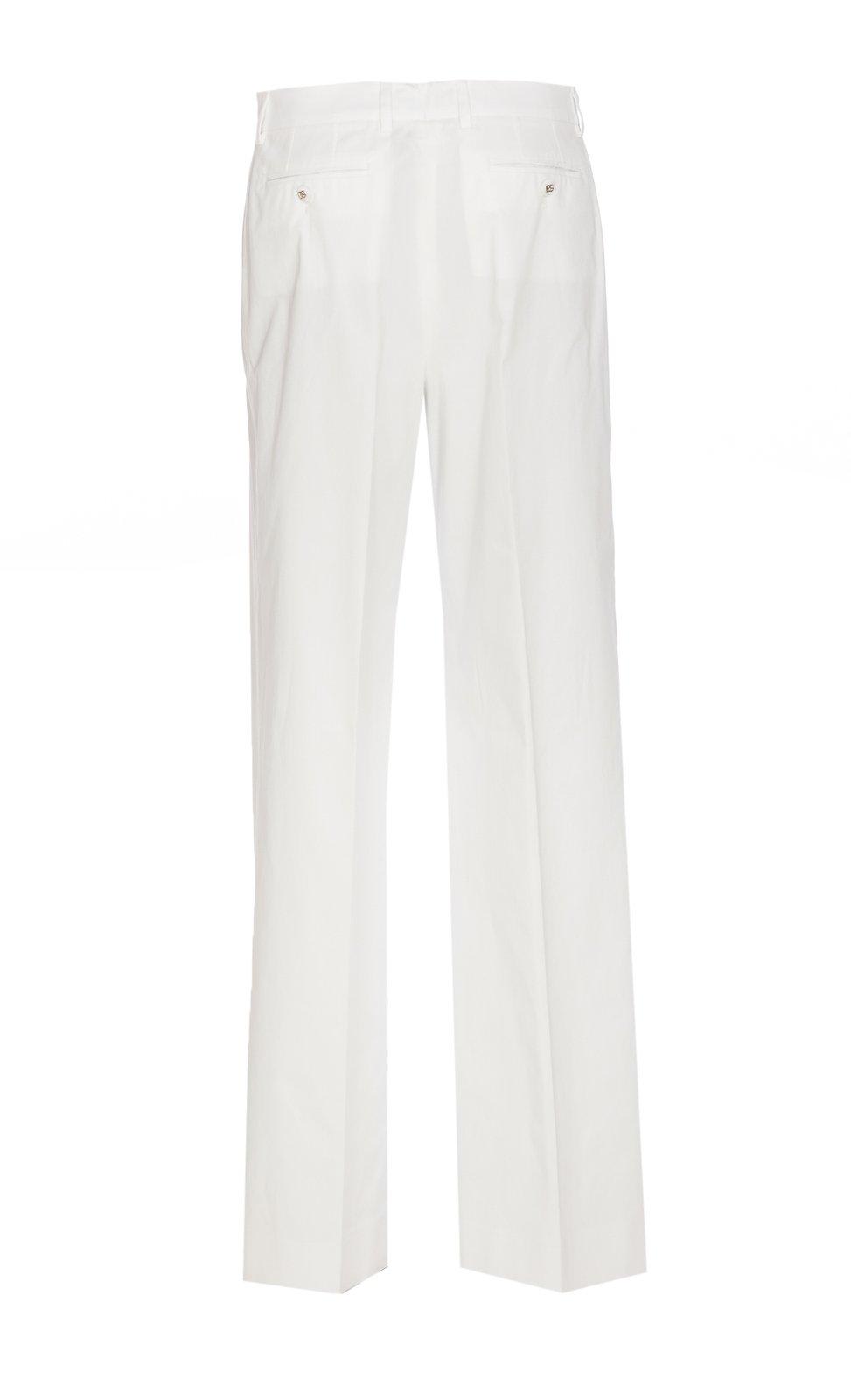 Shop Dolce & Gabbana Flared Gabardine Pants