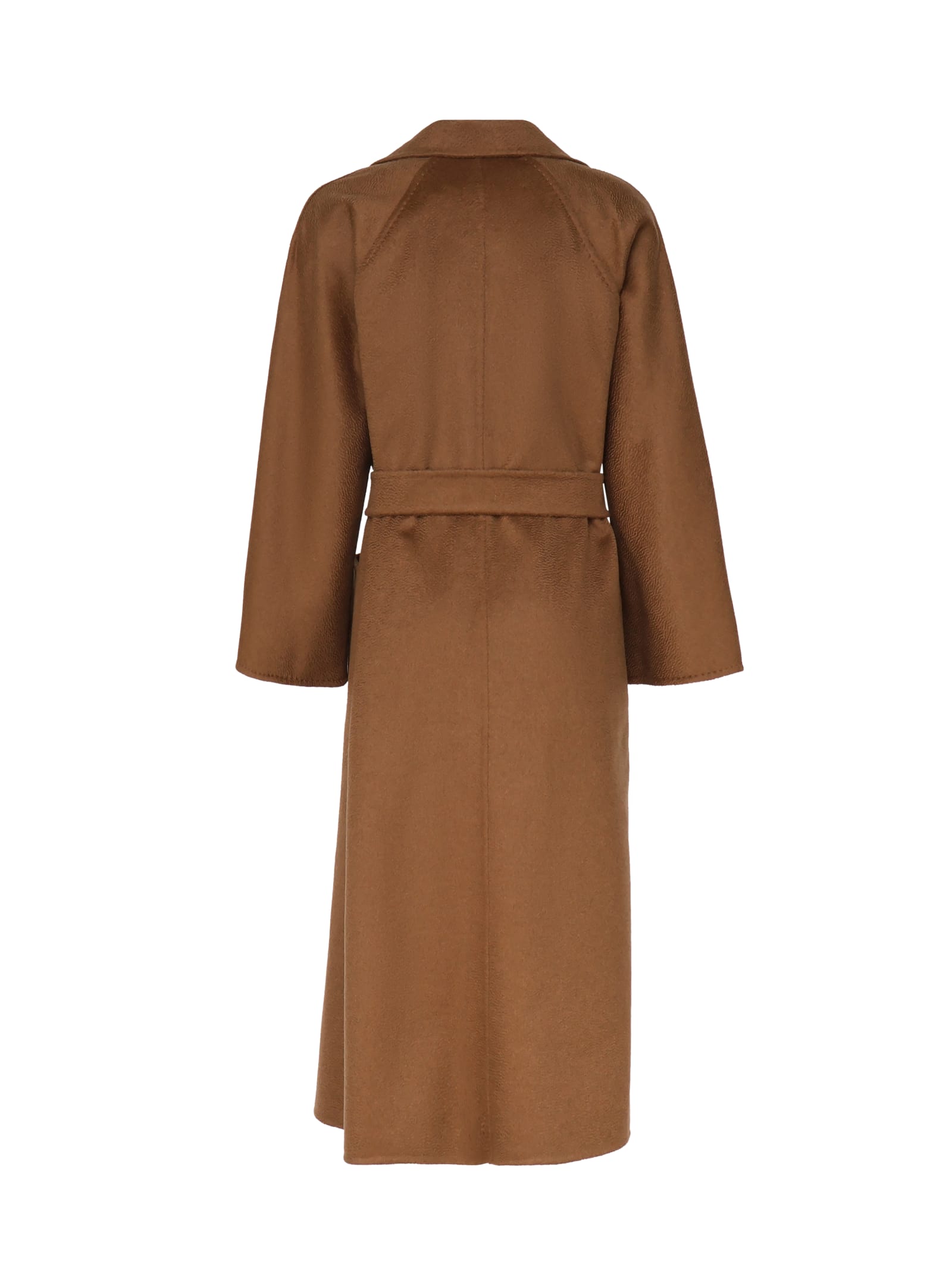 Shop Max Mara Ludlmilla Coat In Cashmere In Brown