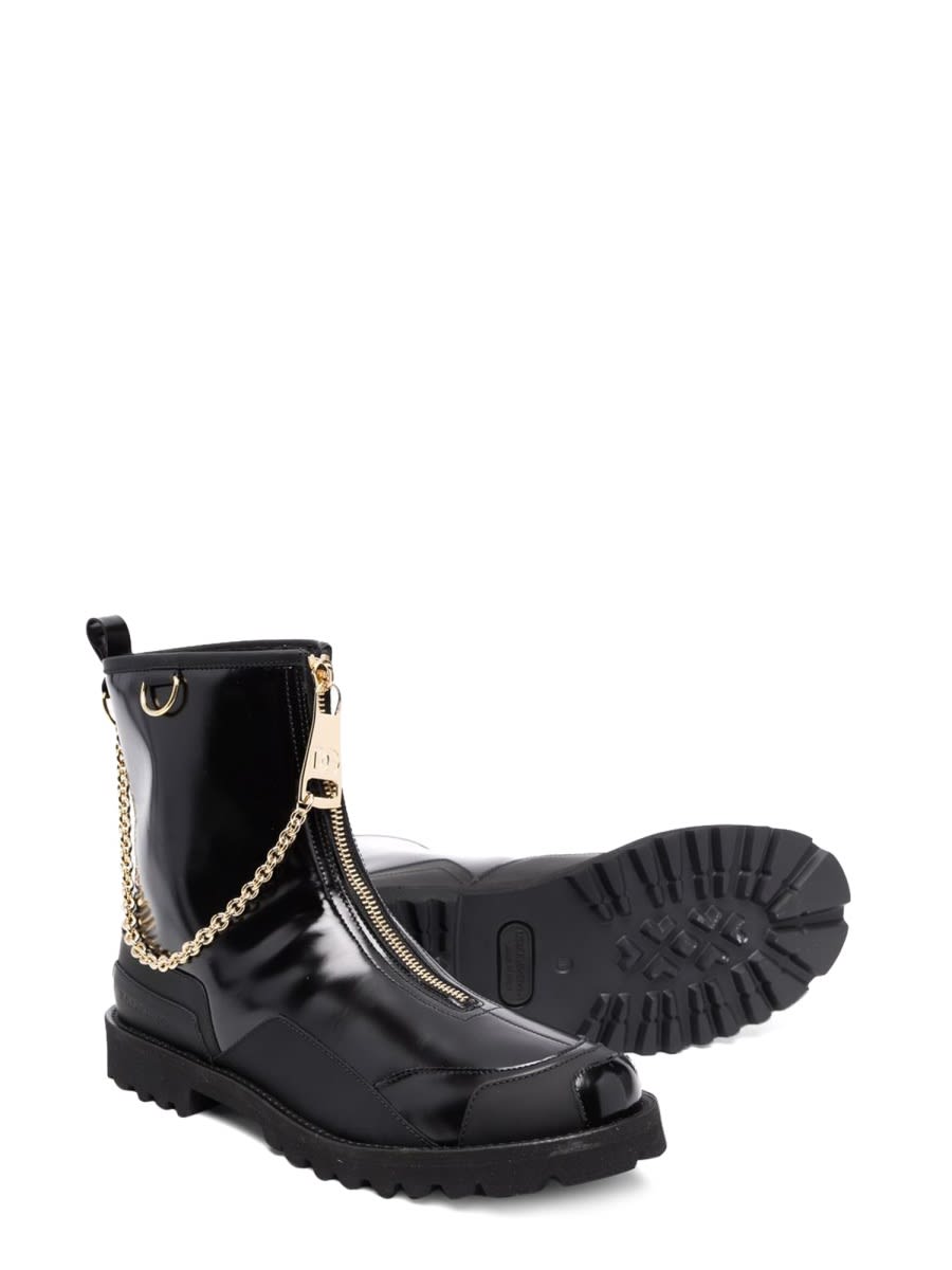 Shop Dolce & Gabbana Boot In Black