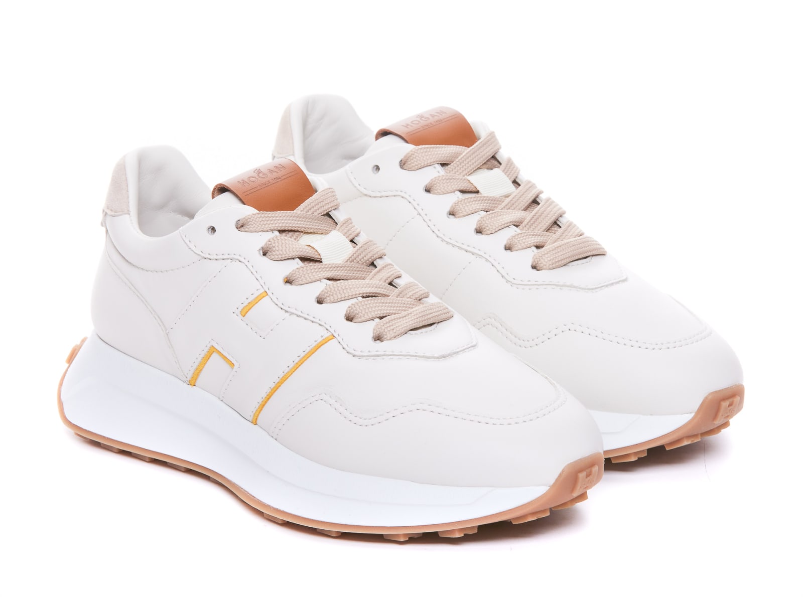 Shop Hogan H641 Sneaker In White