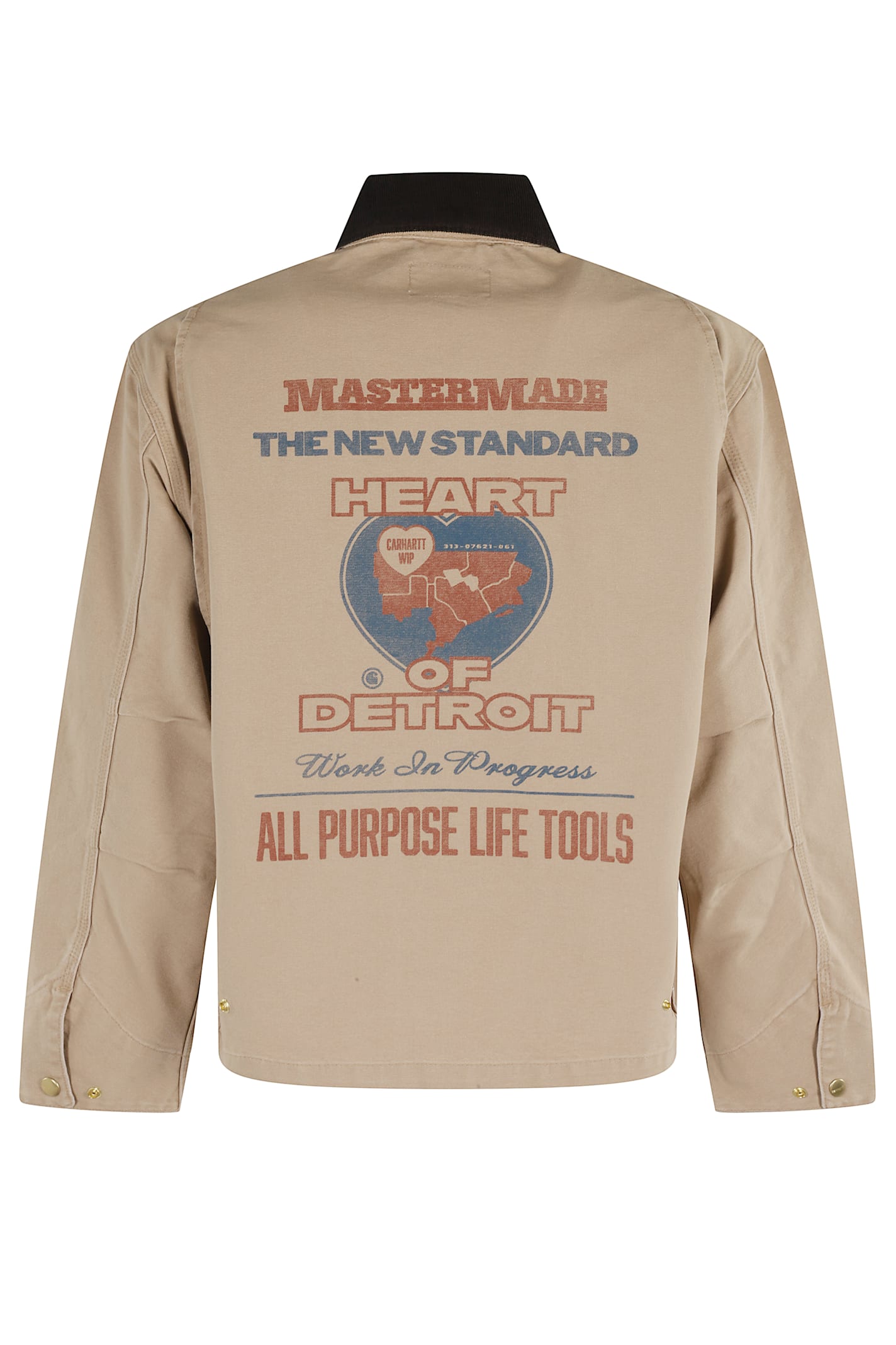 Carhartt Og Arcan Graphic Jacket In Neutral