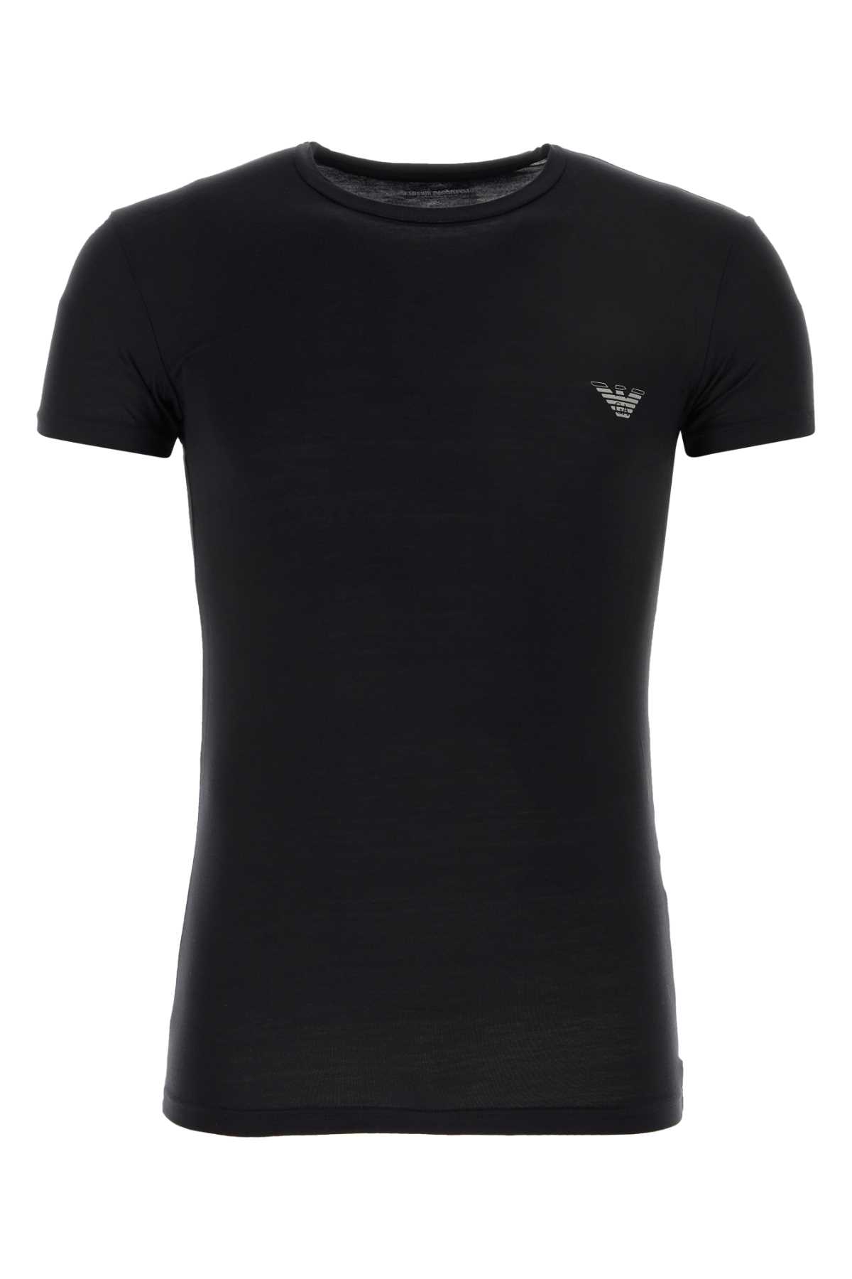 Shop Emporio Armani Multicolor Stretch Viscose T-shirt Set In 22120