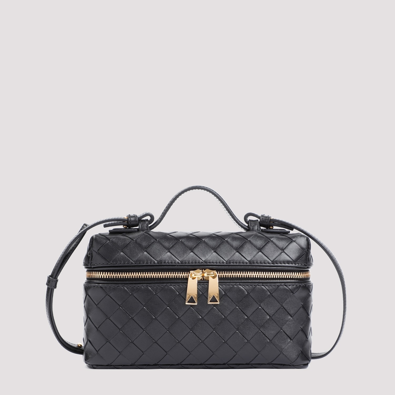 Bottega Veneta Women Bang Bang Vanity Case Fondant Bag In Black